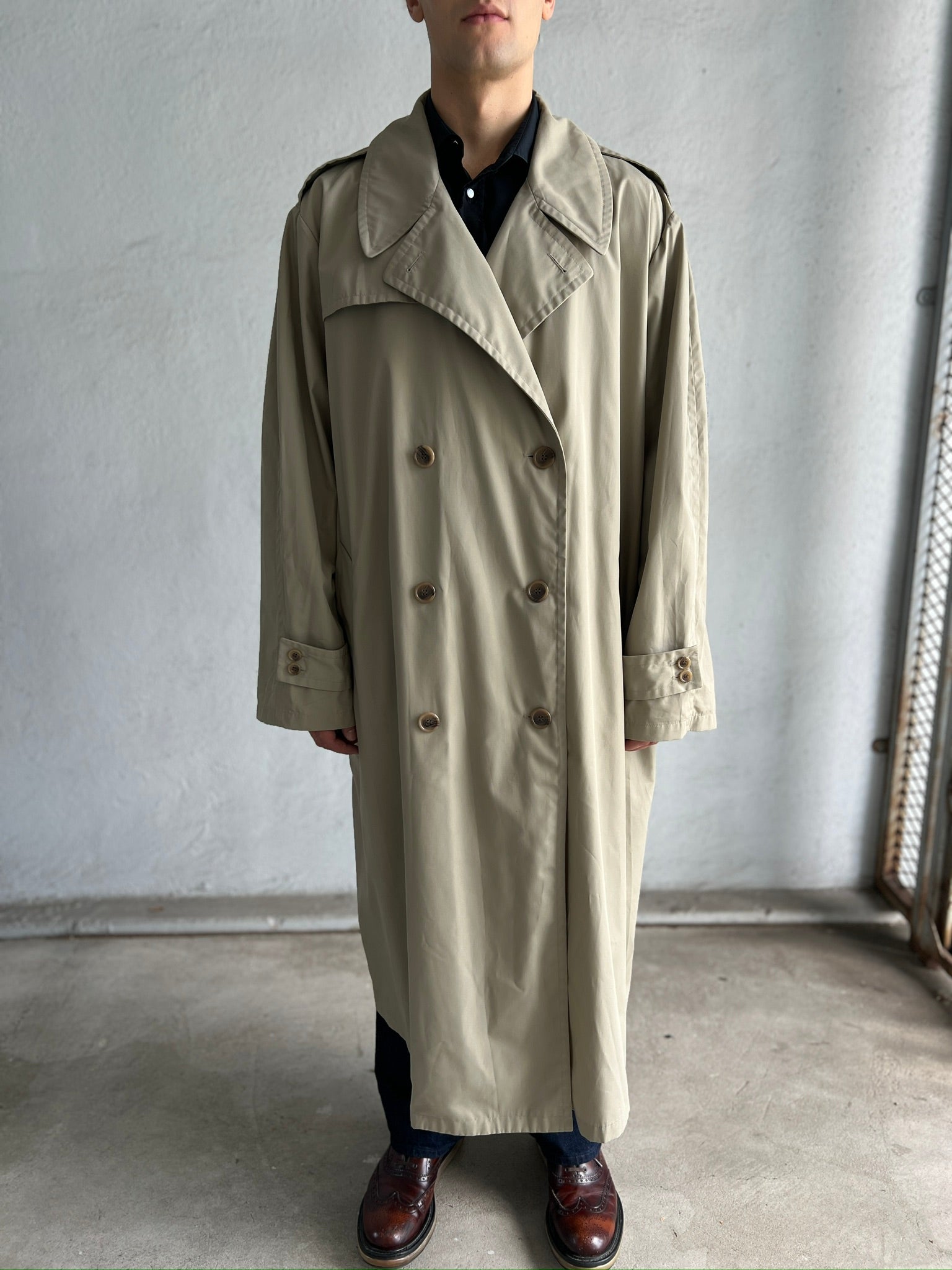 MAISON MARTIN MARGIELA ICONIC OVERSIZED TRENCH COAT 2000