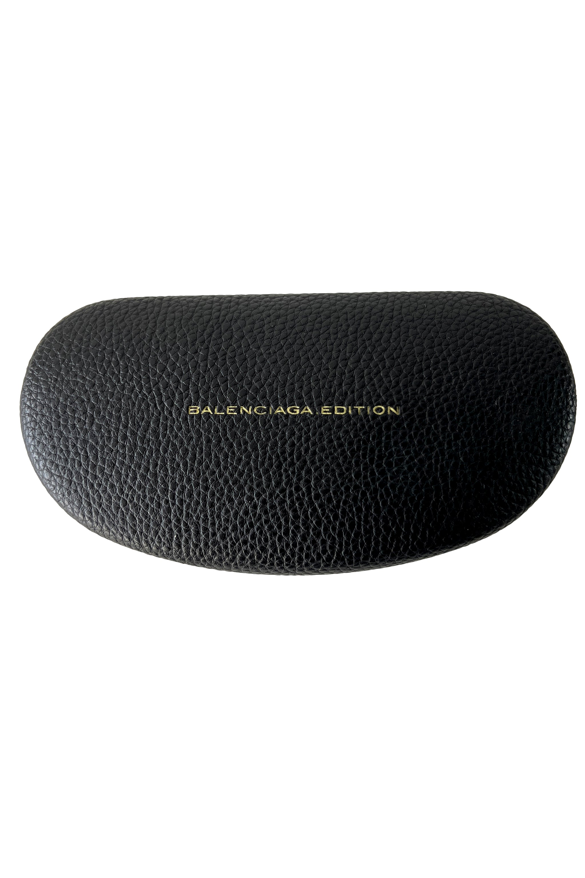 BALENCIAGA OVERSIZED BLUE AND GREEN SUNGLASSES