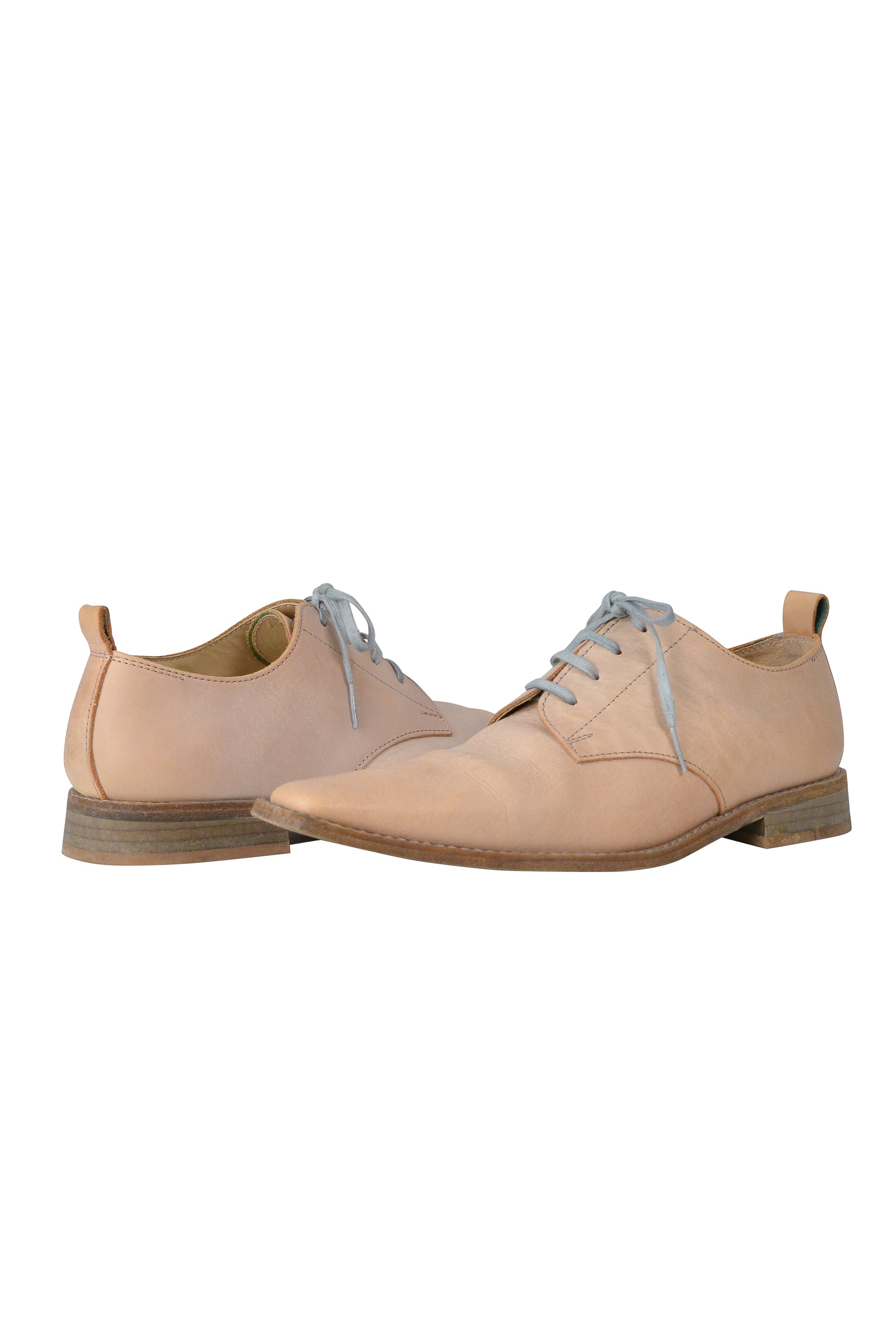 COMME DES GARCONS TAN LACE UP SHOES 2001