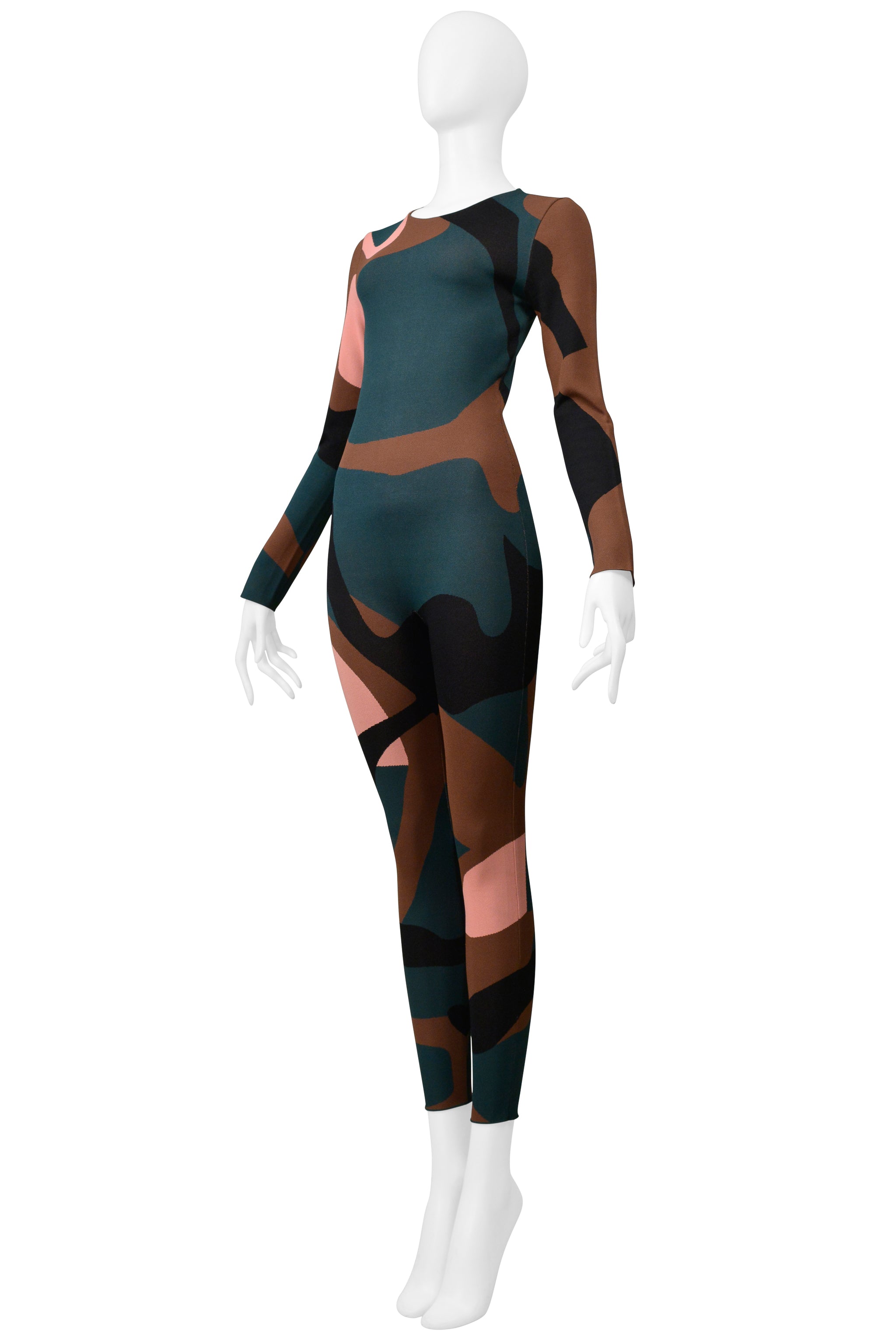 DIOR BY RAF SIMONS MULTICOLOR JUMPSUIT 2015