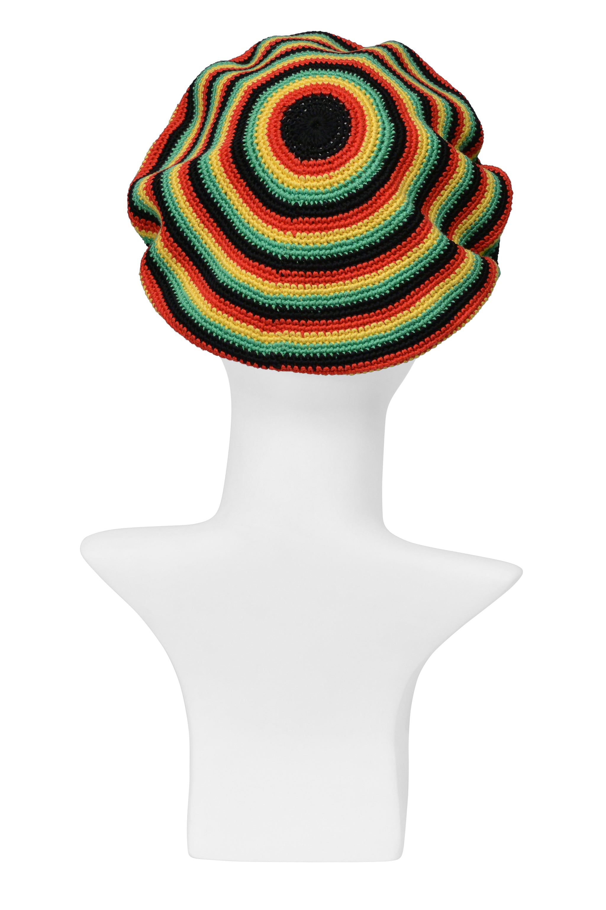 DIOR BY JOHN GALLIANO REGGAE BEANIE BERET 2004
