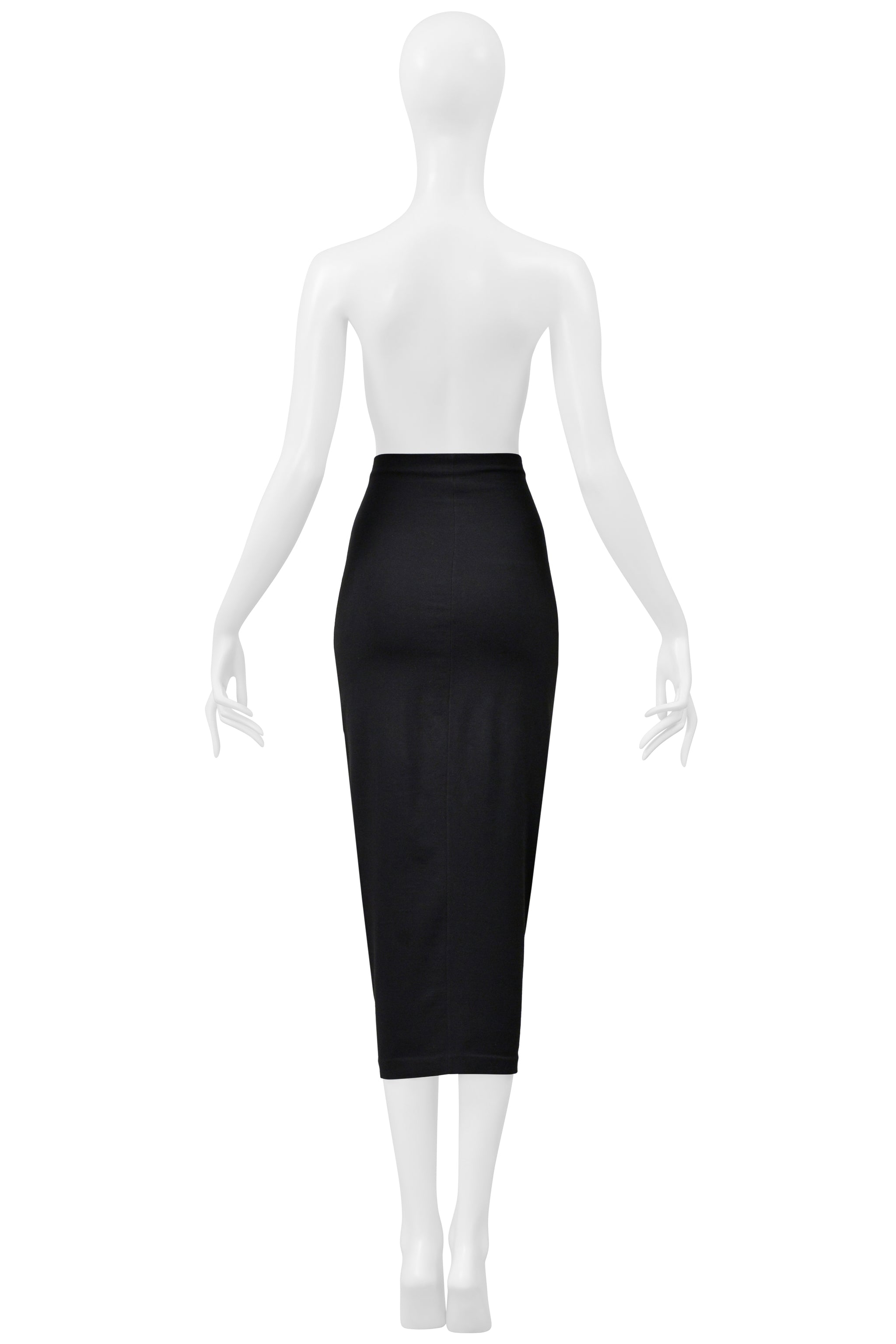 ROMEO GIGLI CHARCOAL HIGHWAISTED SKIRT