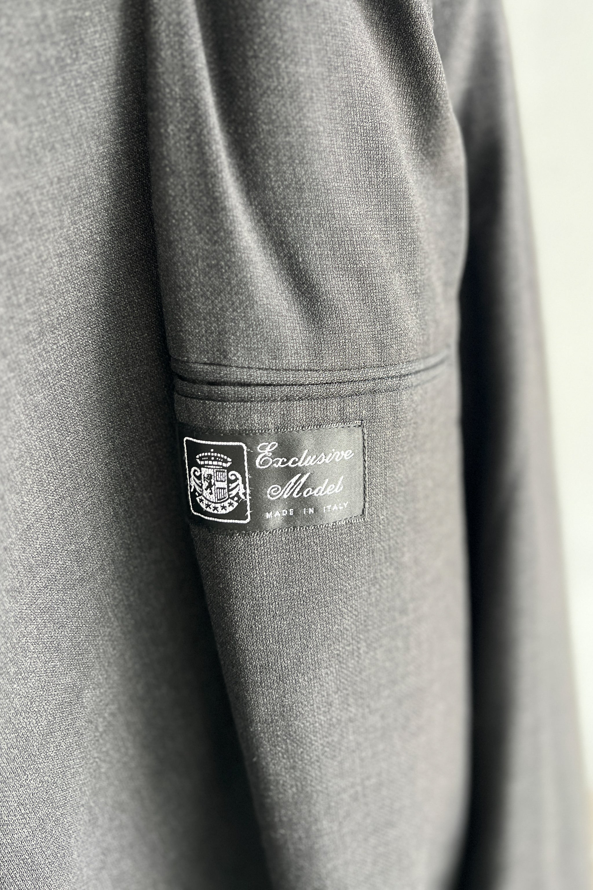 MAISON MARTIN MARGIELA OVERSIZED GREY BLUE SUITING JACKET AW 2000