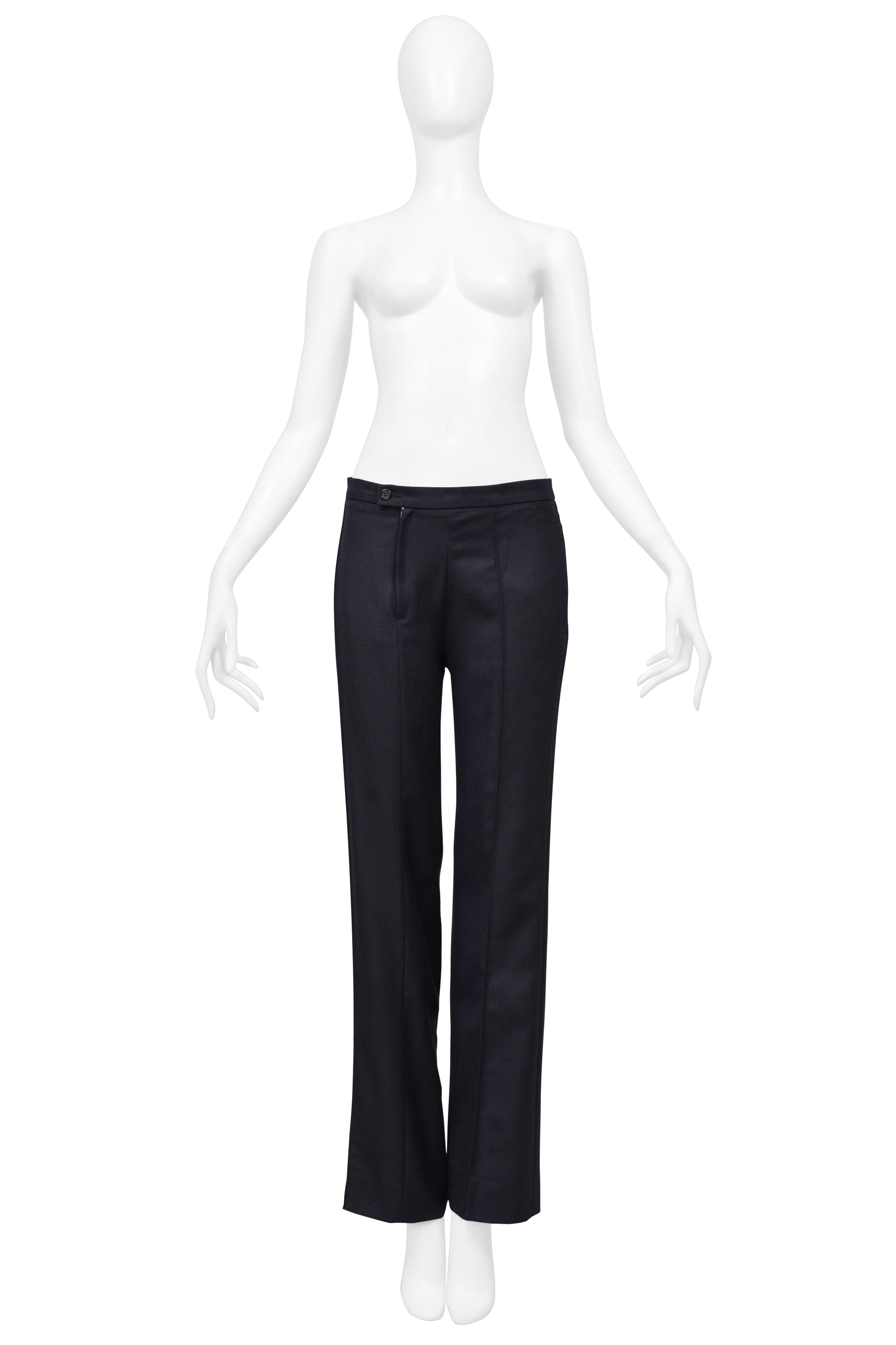 MAISON MARTIN MARGIELA BLUE OVERSIZED PANT SUIT 2000-01