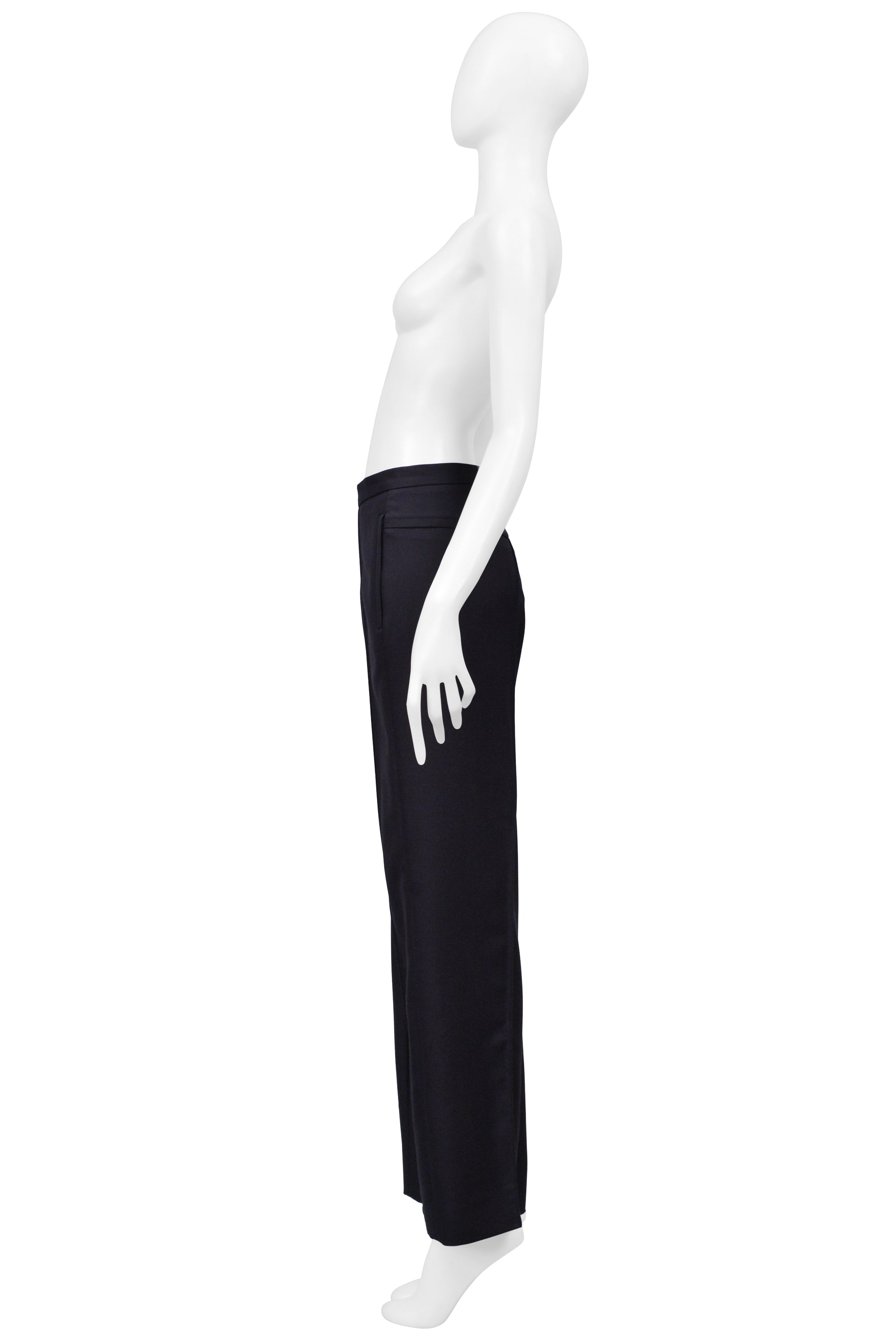 MAISON MARTIN MARGIELA BLUE OVERSIZED PANT SUIT 2000-01