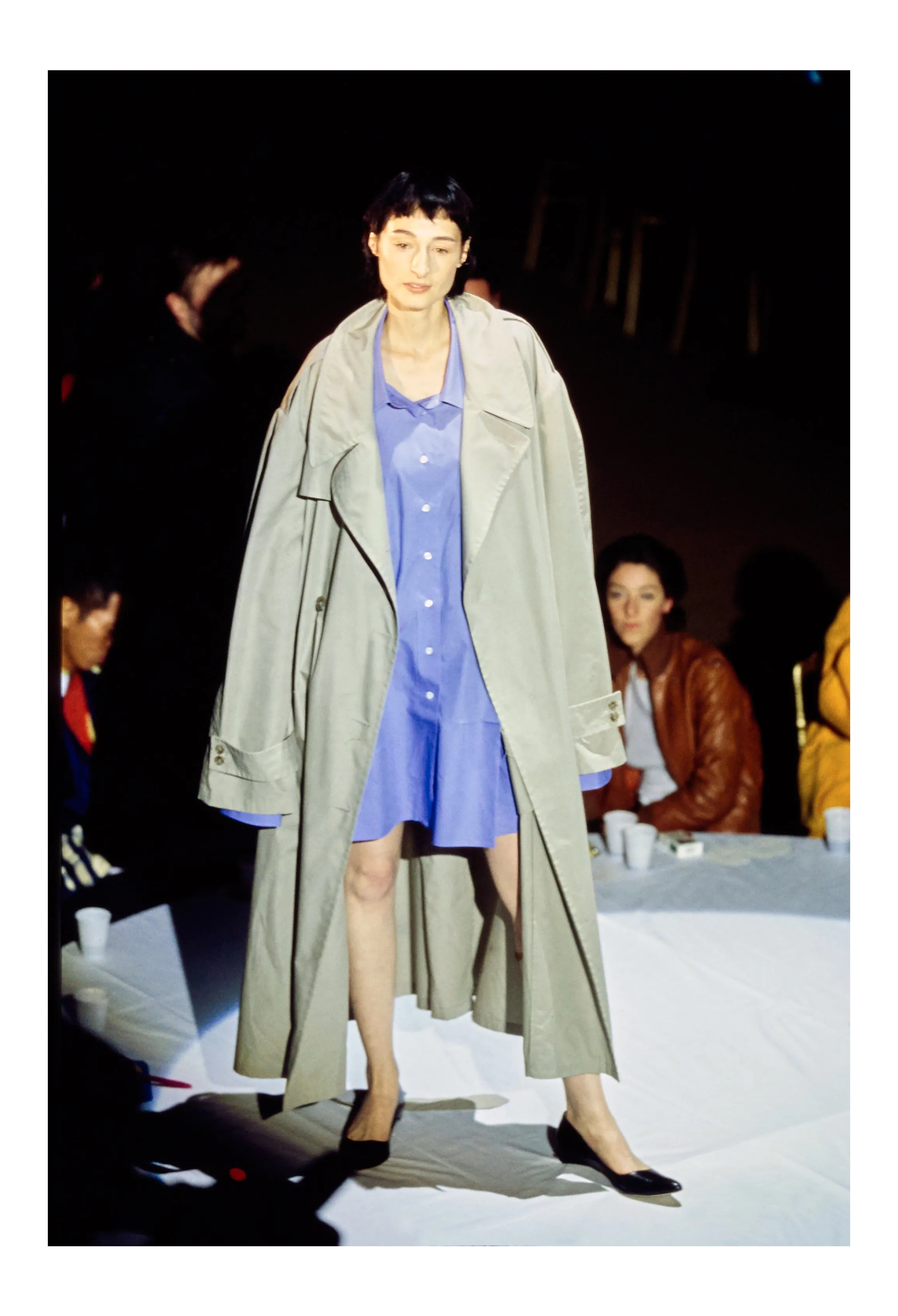 MAISON MARTIN MARGIELA ICONIC OVERSIZED TRENCH COAT 2000