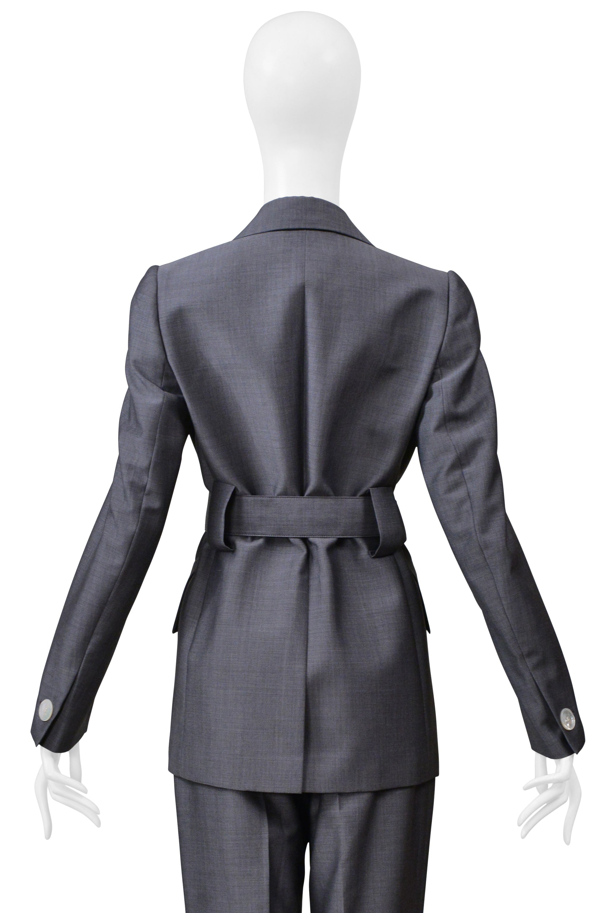PRADA GREY SUIT JACKET AND PANTS 2020