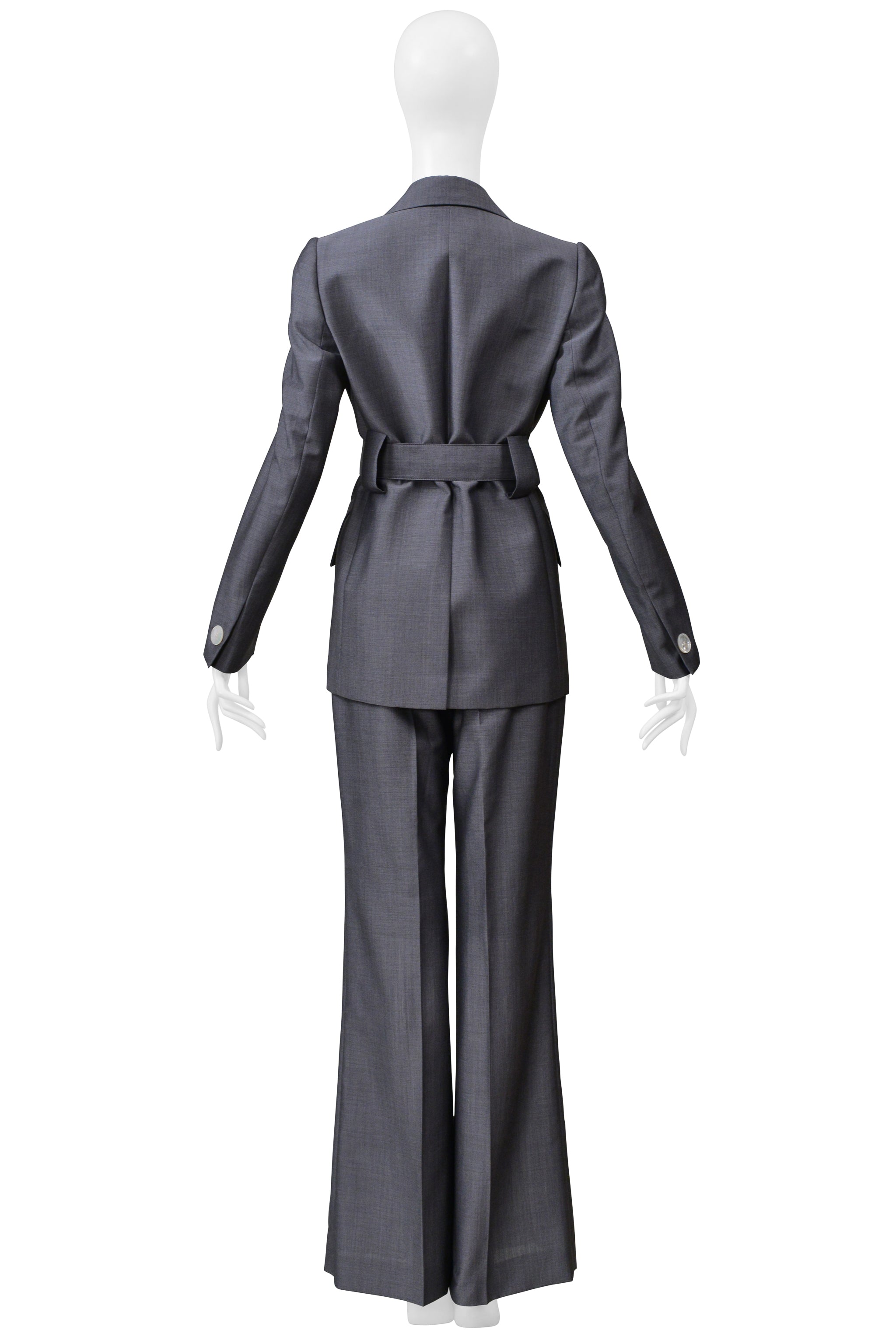 PRADA GREY SUIT JACKET AND PANTS 2020