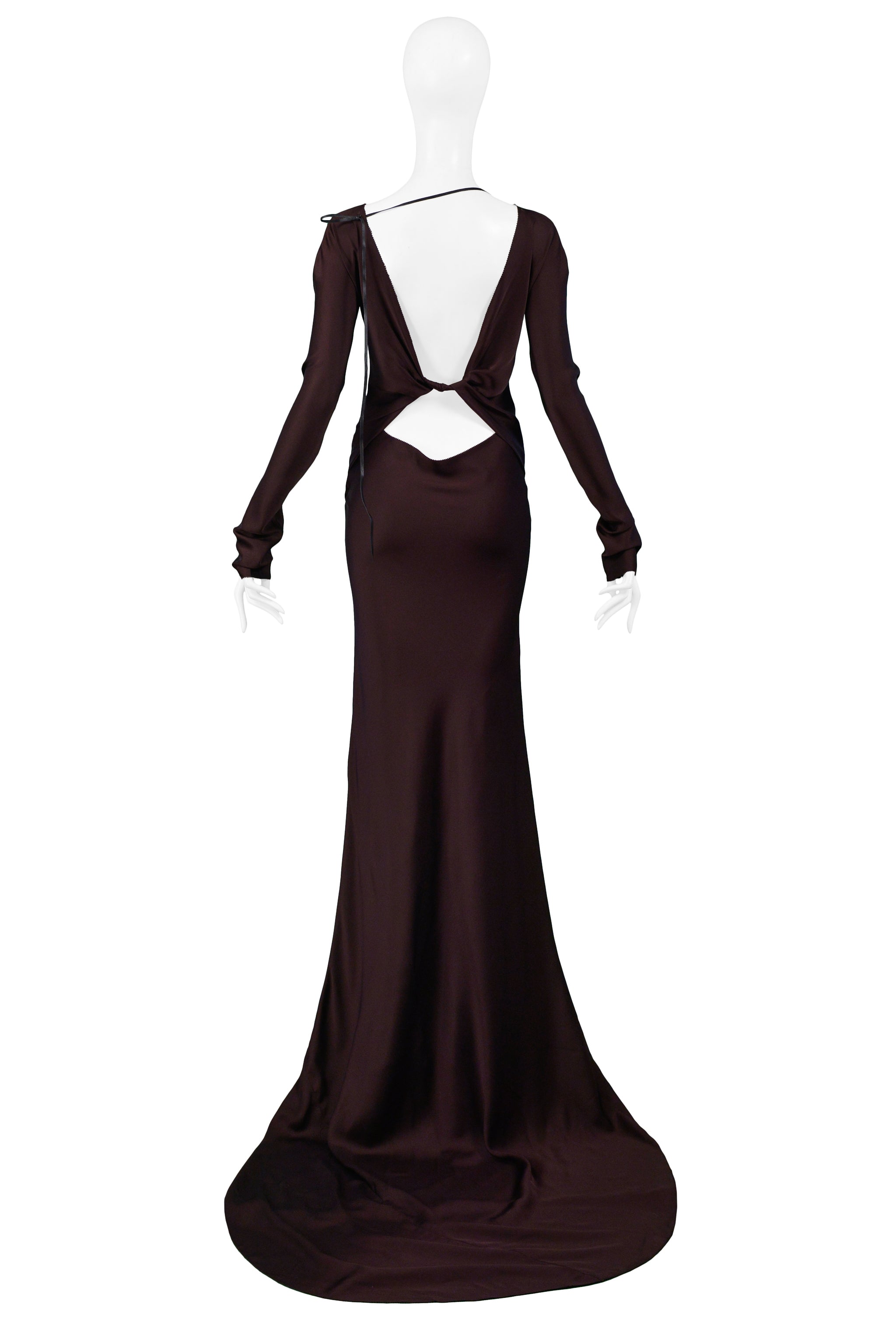 GUCCI BY TOM FORD ICONIC GOTHIC GOWN 2002