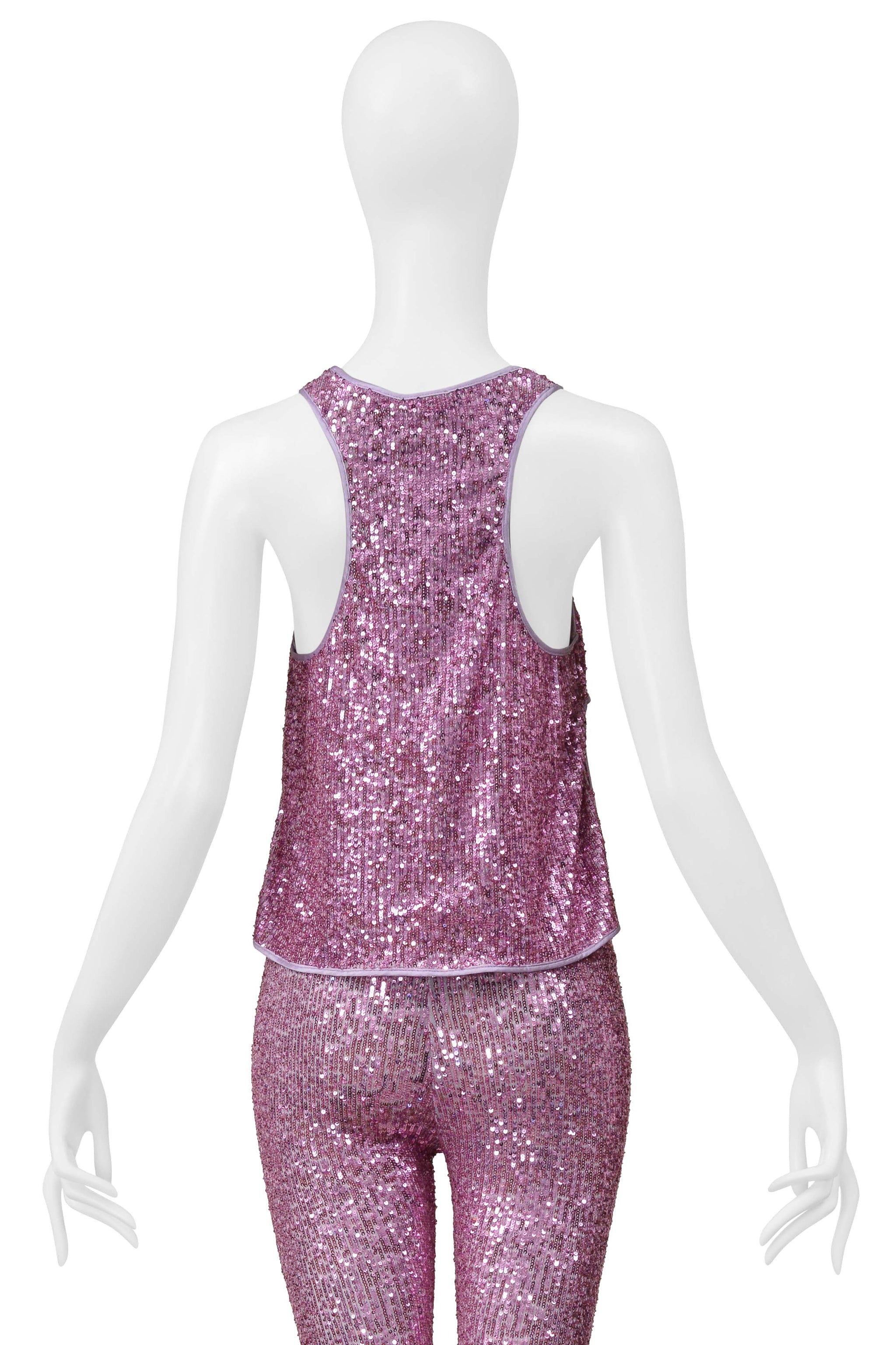 TOM FORD PINK SEQUIN ENSEMBLE 2022