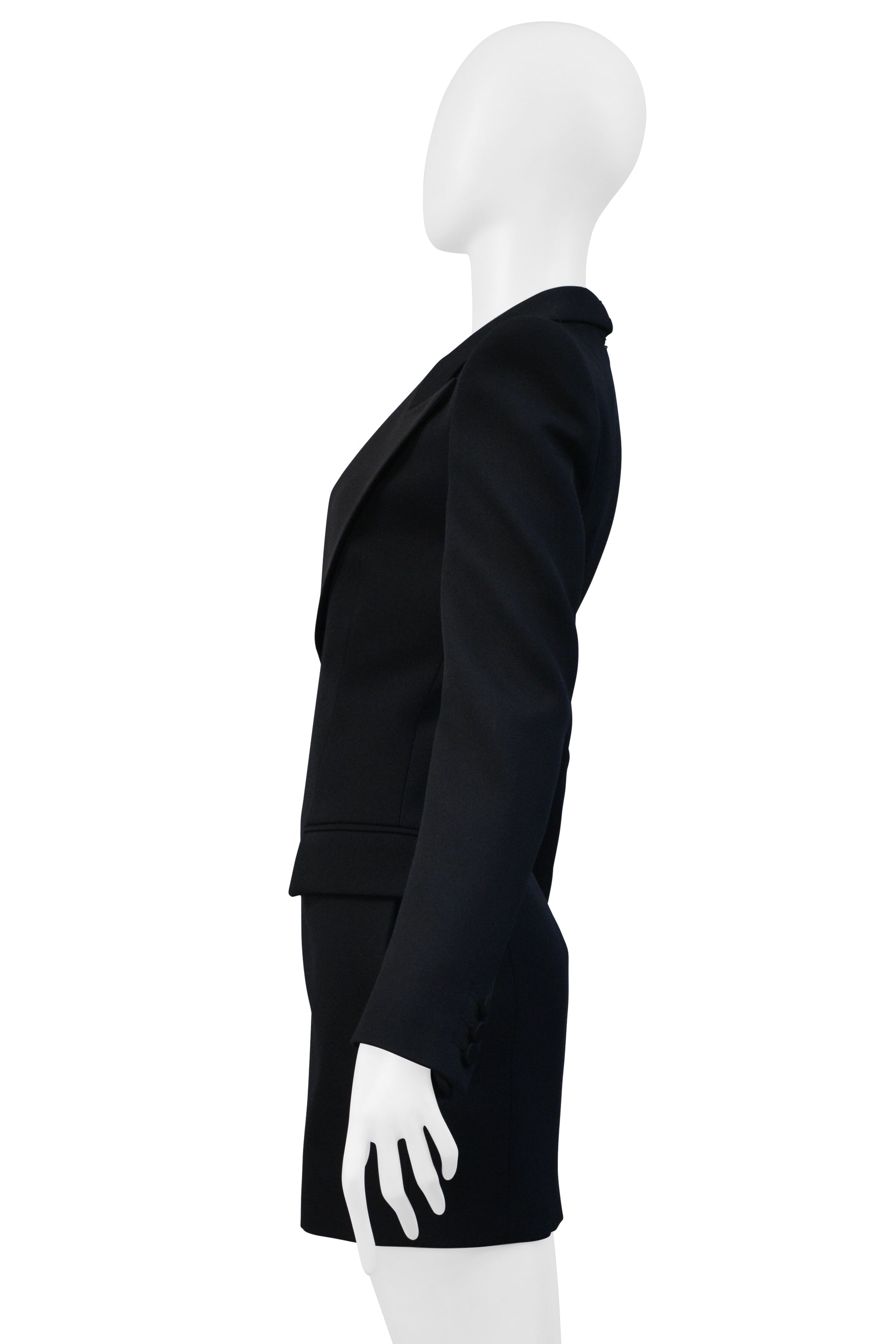 VALENTINO BLACK TUXEDO DRESS