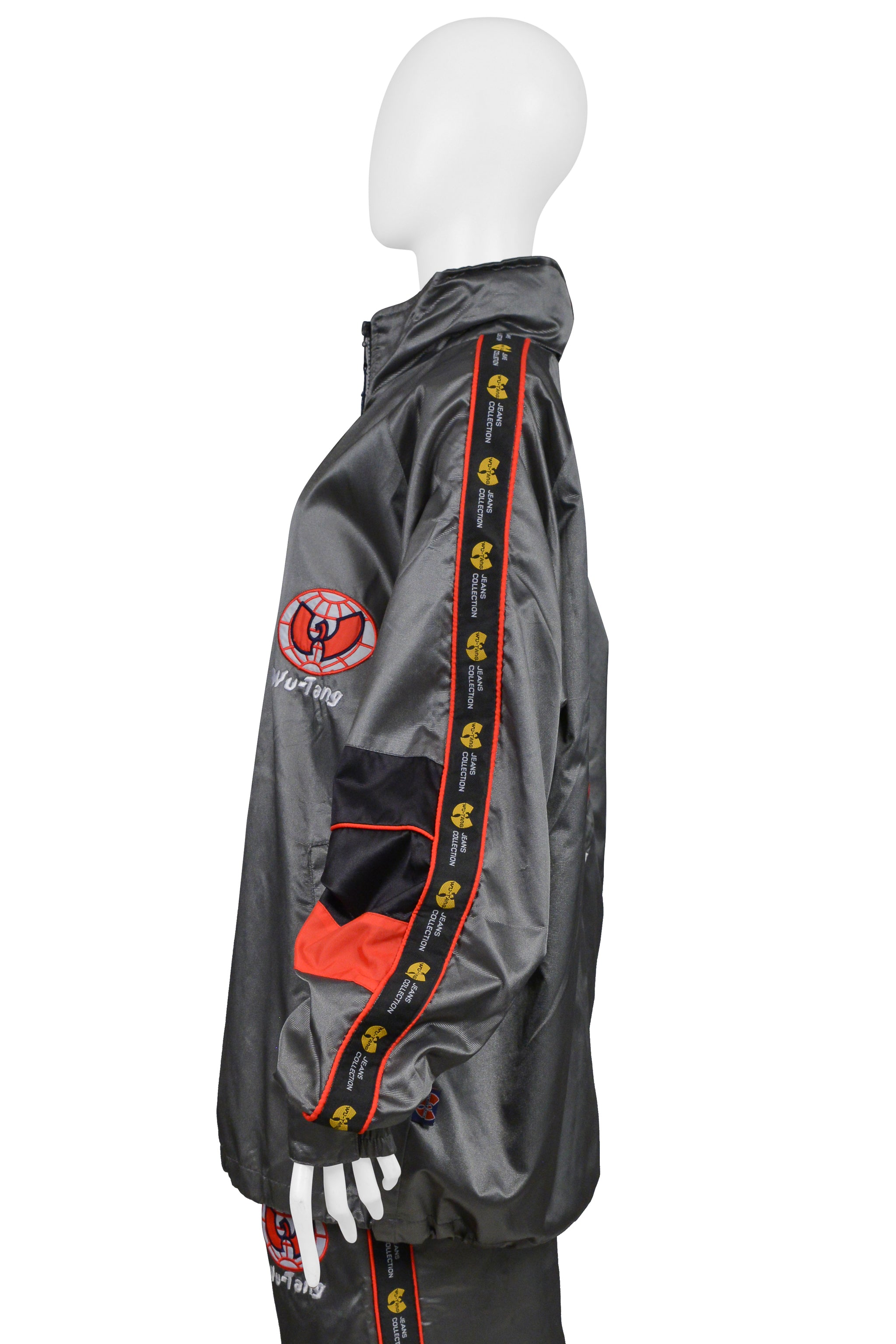 WU-TANG CLAN GREY, RED, & BLACK TRACKSUIT 1996