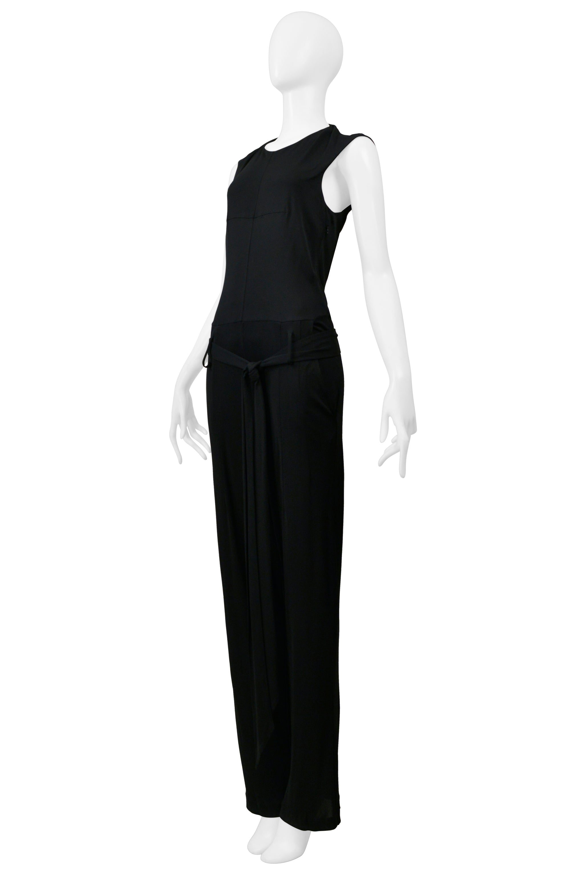 YSL BY STEFANO PILATI BLACK JUMPSUIT