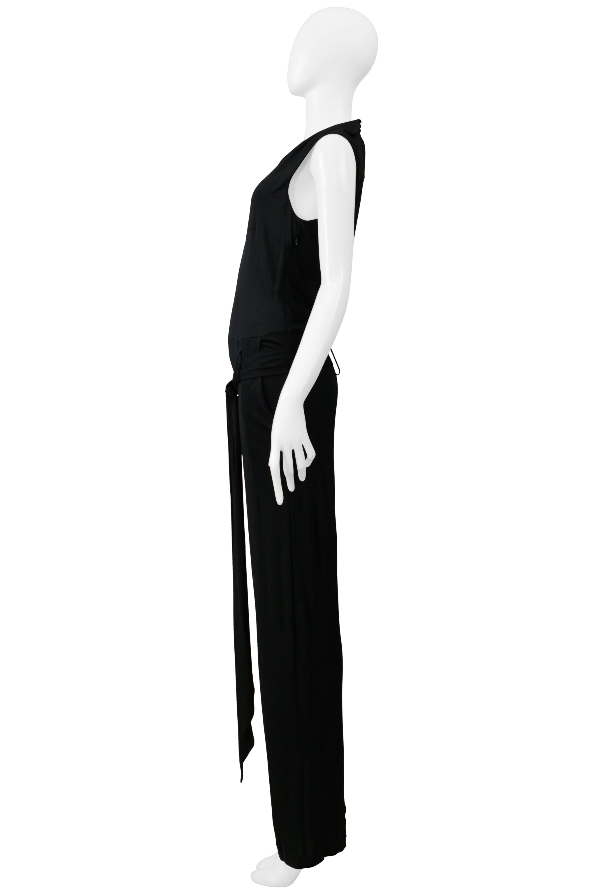 YSL BY STEFANO PILATI BLACK JUMPSUIT