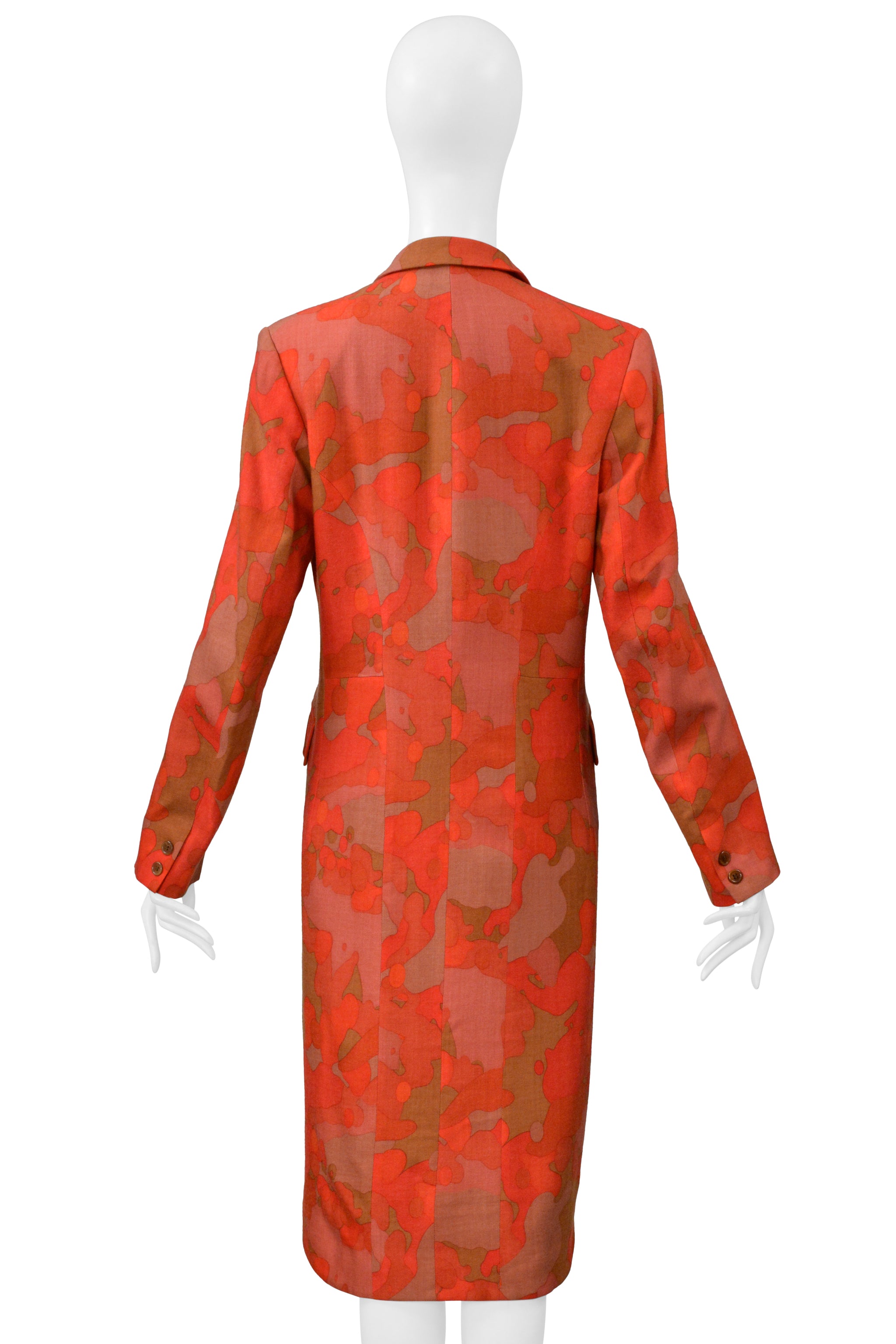 YOHJI YAMAMOTO Y'S RED CAMO BLAZER JACKET 2004-05