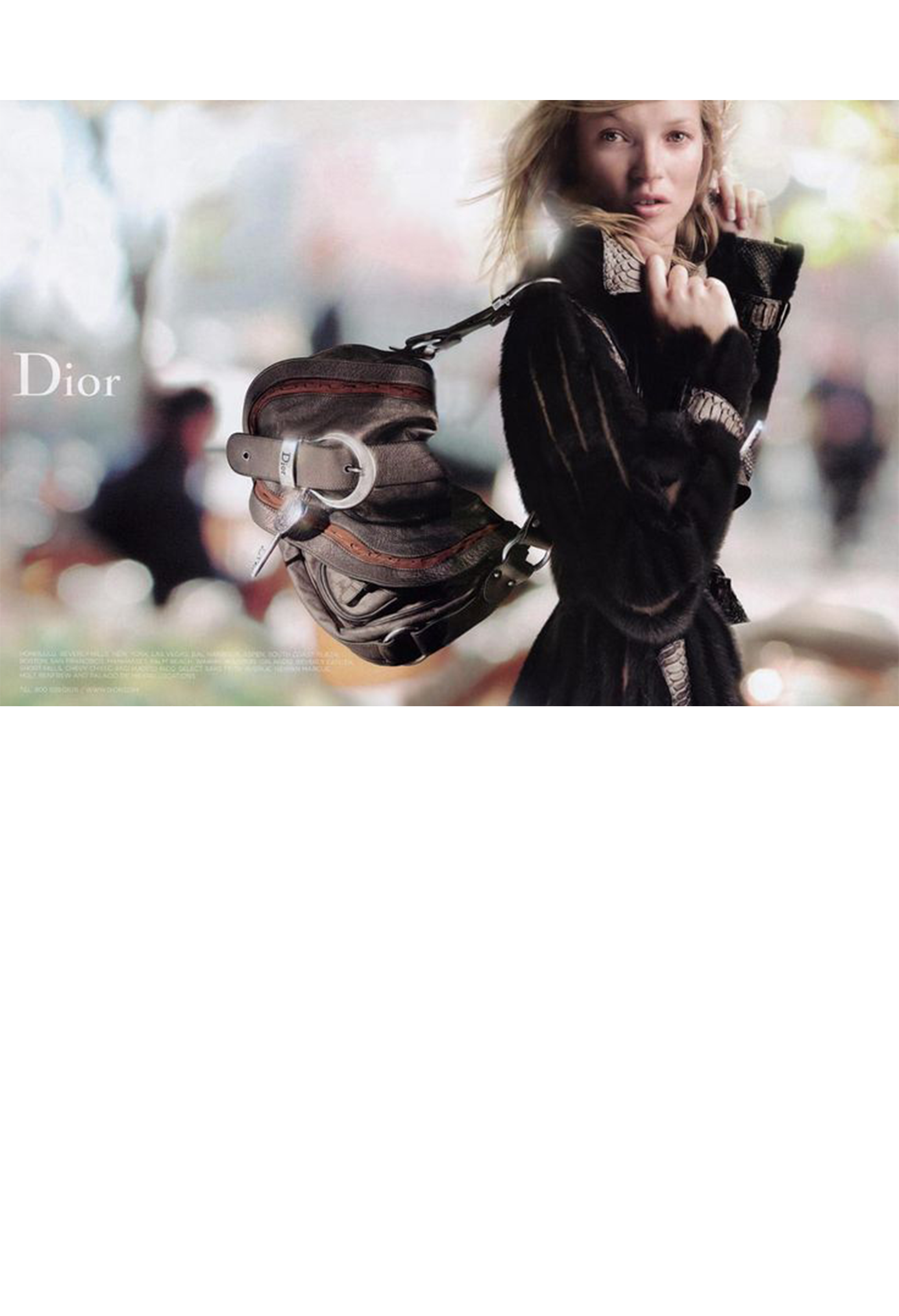 CHRISTIAN DIOR BY JOHN GALLIANO GAUCHO LEATHER BAG 2006