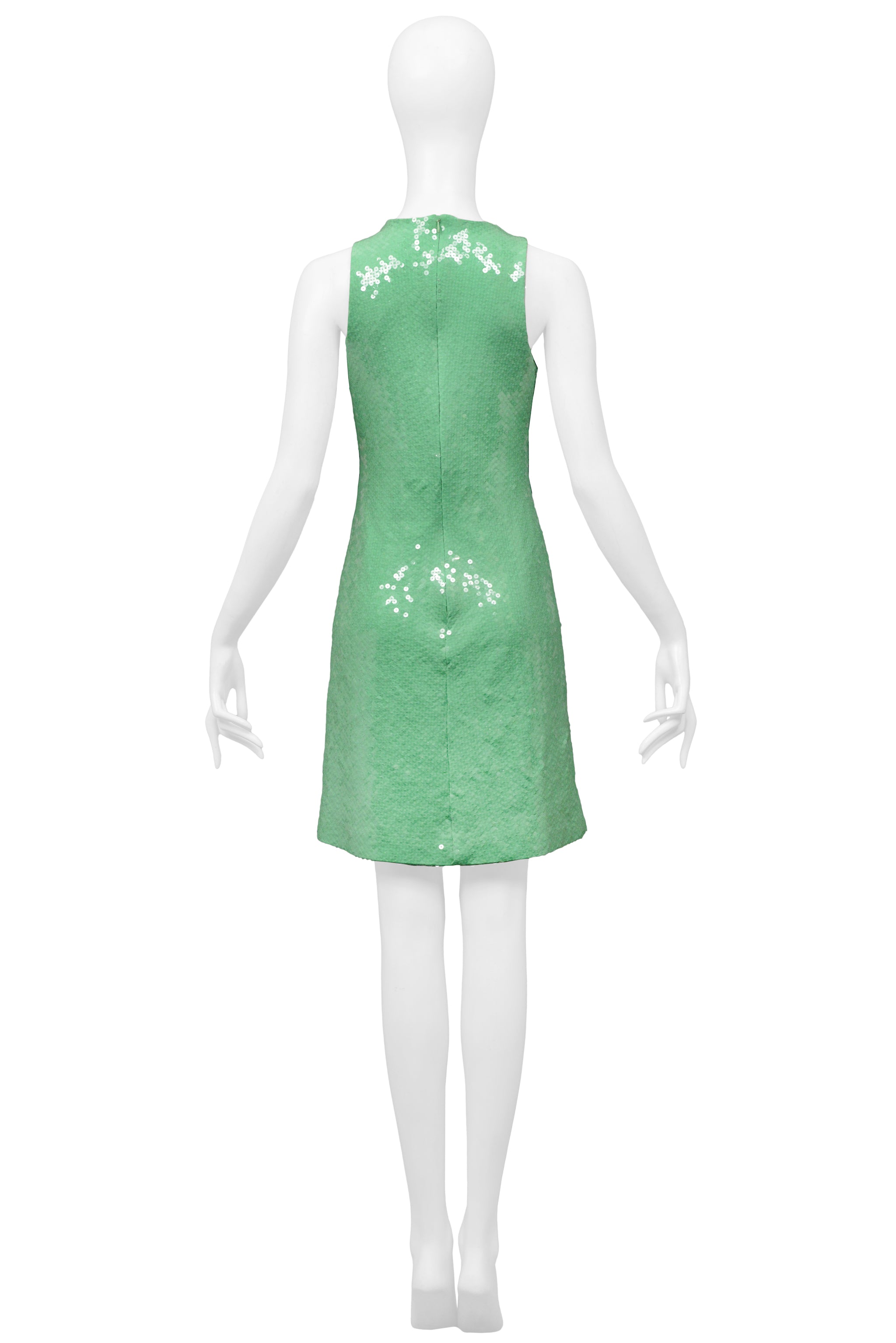 ANNA SUI SEQUIN INVITE DRESS 1996