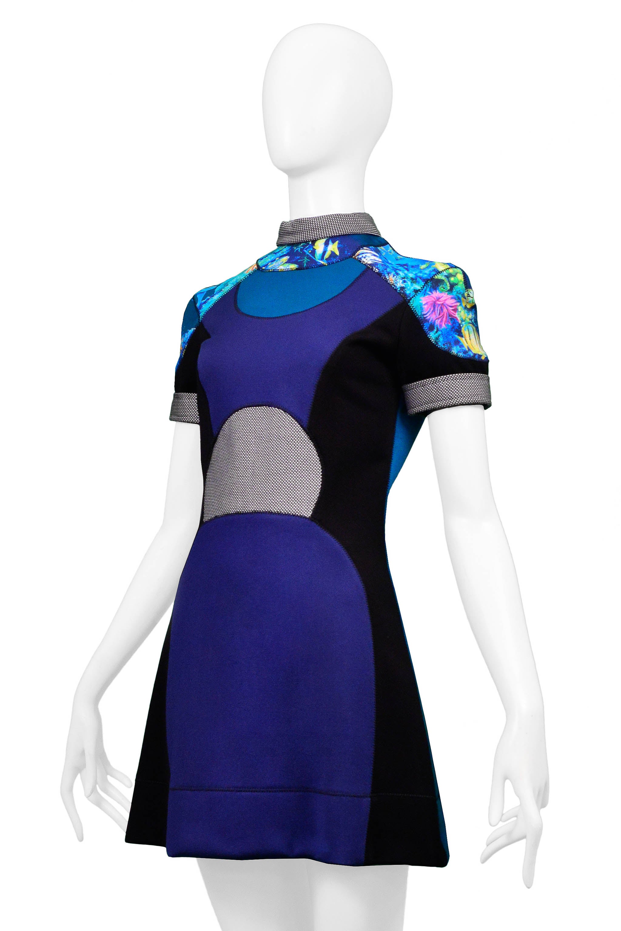 BALENCIAGA NEOPRENE SCUBA DRESS 2003