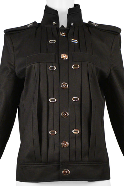 Balenciaga Vintage y2k Military Belted Jacket FR 36 Vintage