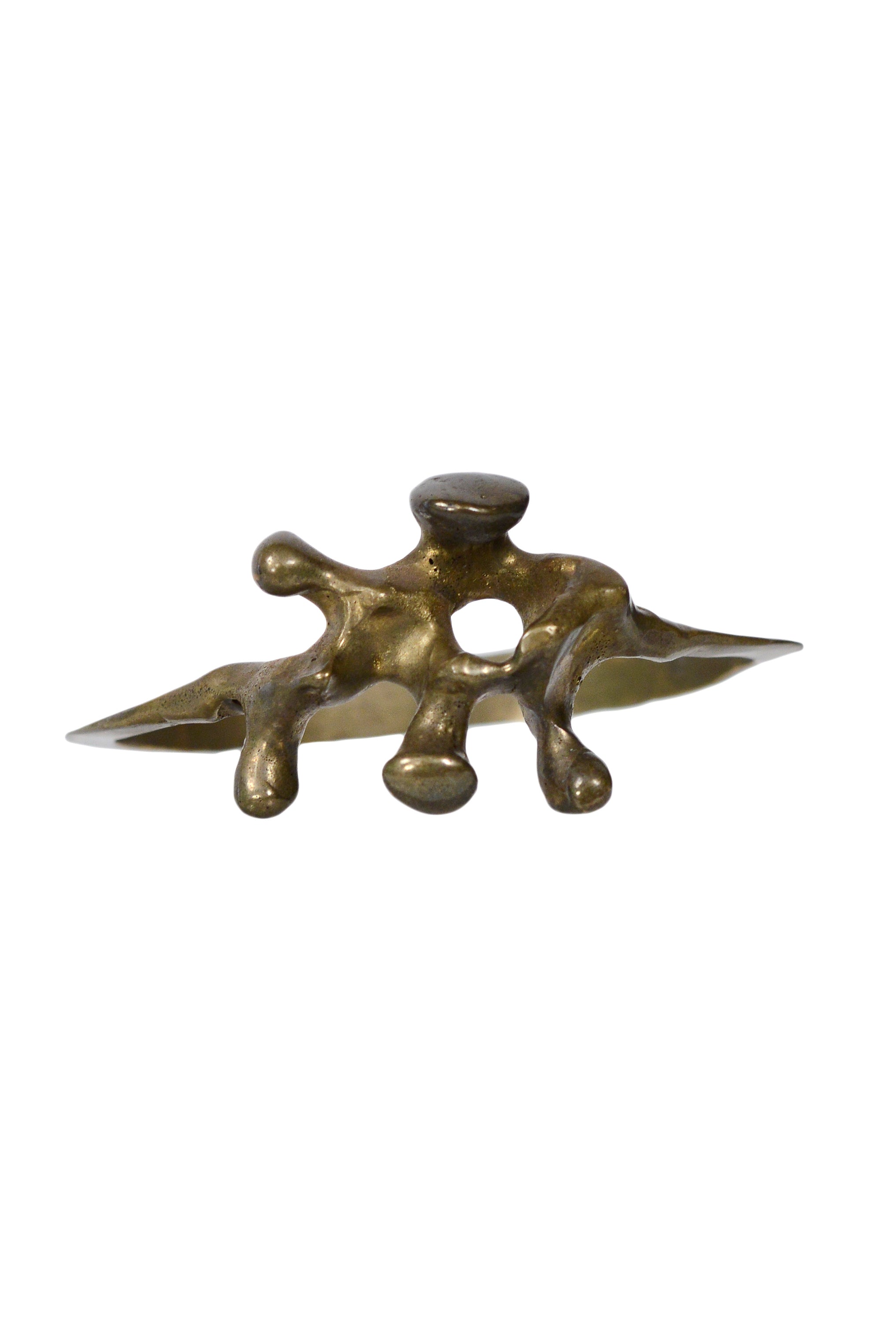 JACK BOYD BRUTALIST BRONZE SINGLE SPORE BRACELET