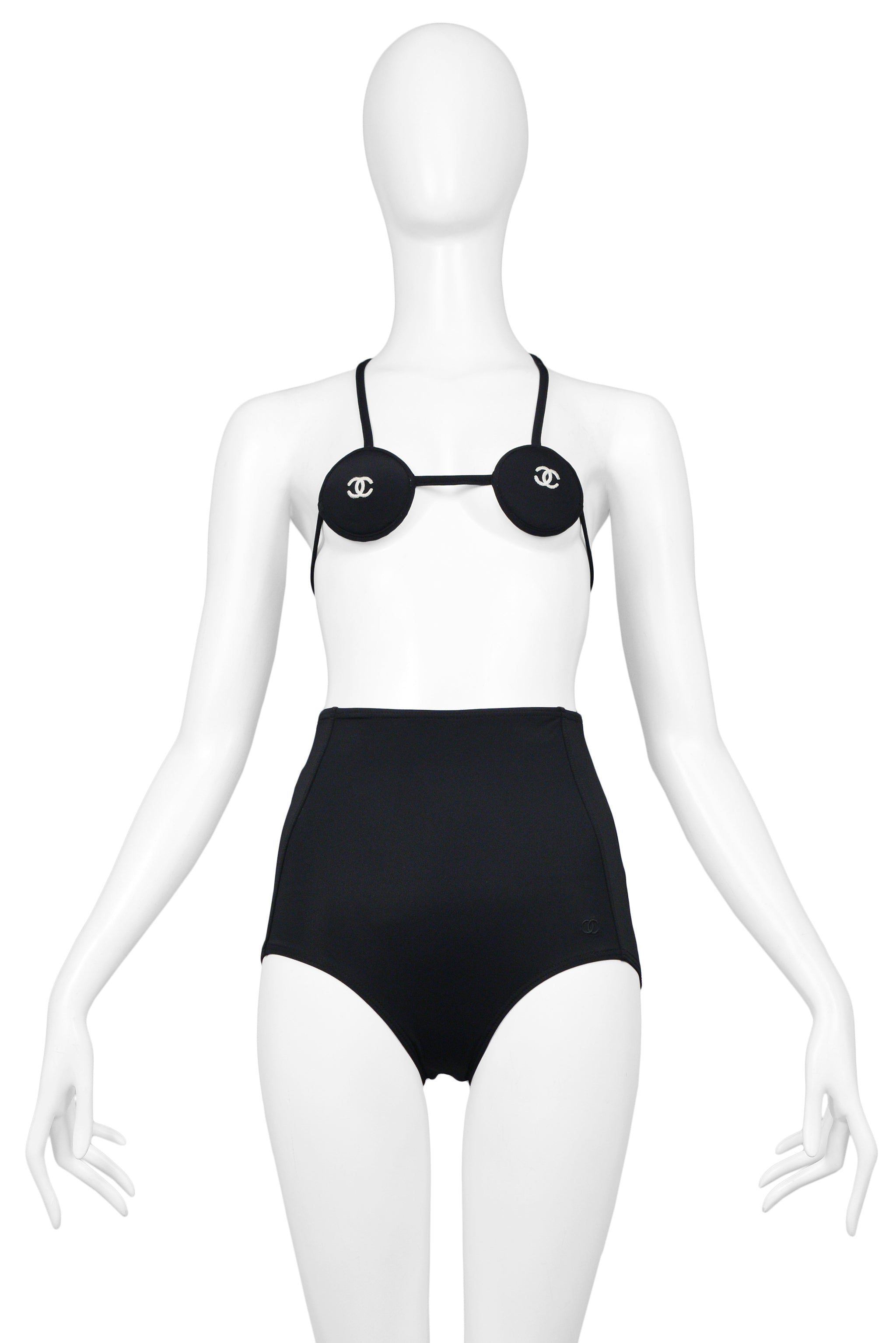 CHANEL CC LOGO MICRO BIKINI 1996