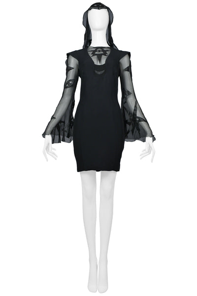 【LOULOUSEOUL】Antique See Through Dress (Black) Antique See Through Dress (Black) - LOULOUSEOUL