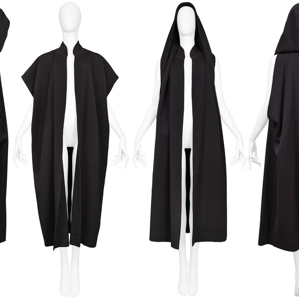 Alaia Hooded Cape Coat