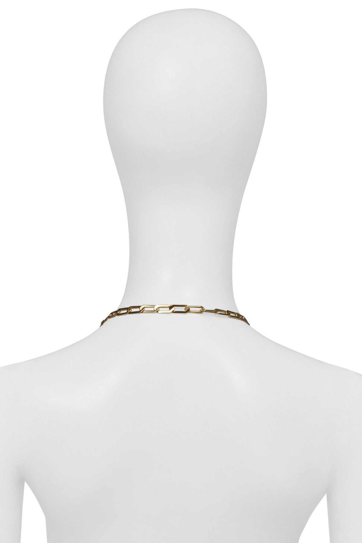 ROBERTO CAVALLI BROWN PRINTED SILK HALTER TOP WITH CHAIN C. 2003