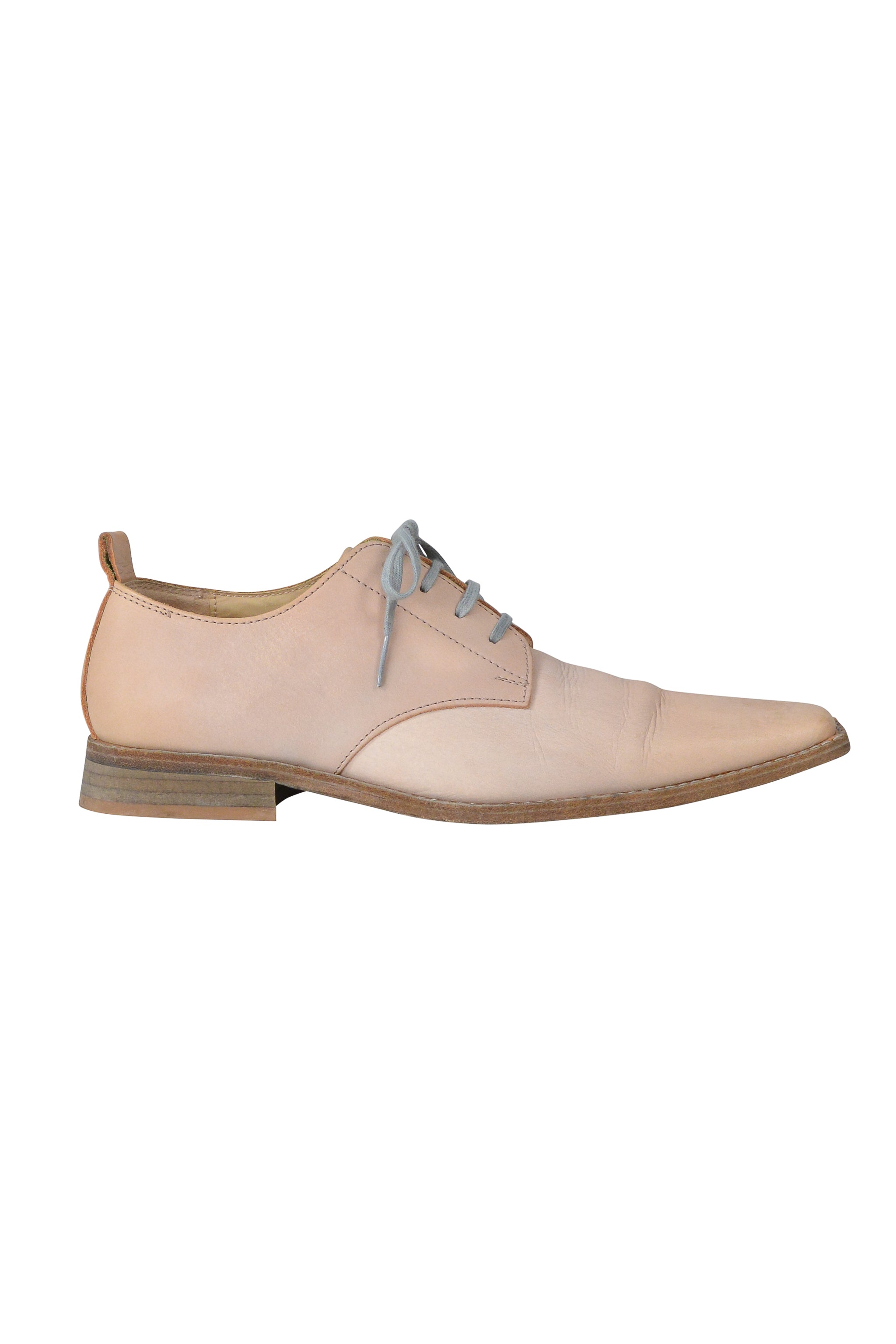 COMME DES GARCONS TAN LACE UP SHOES 2001