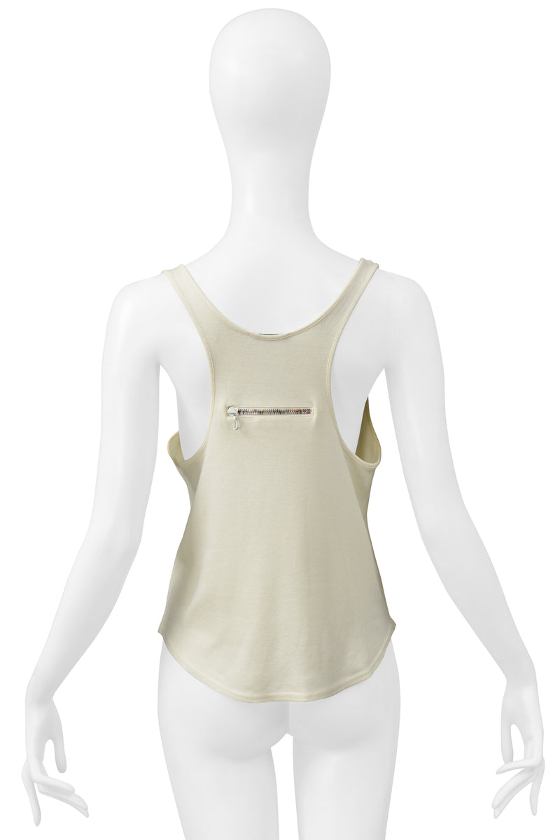 CHLOE OFF WHITE VALENTINE TANK TOP 2001