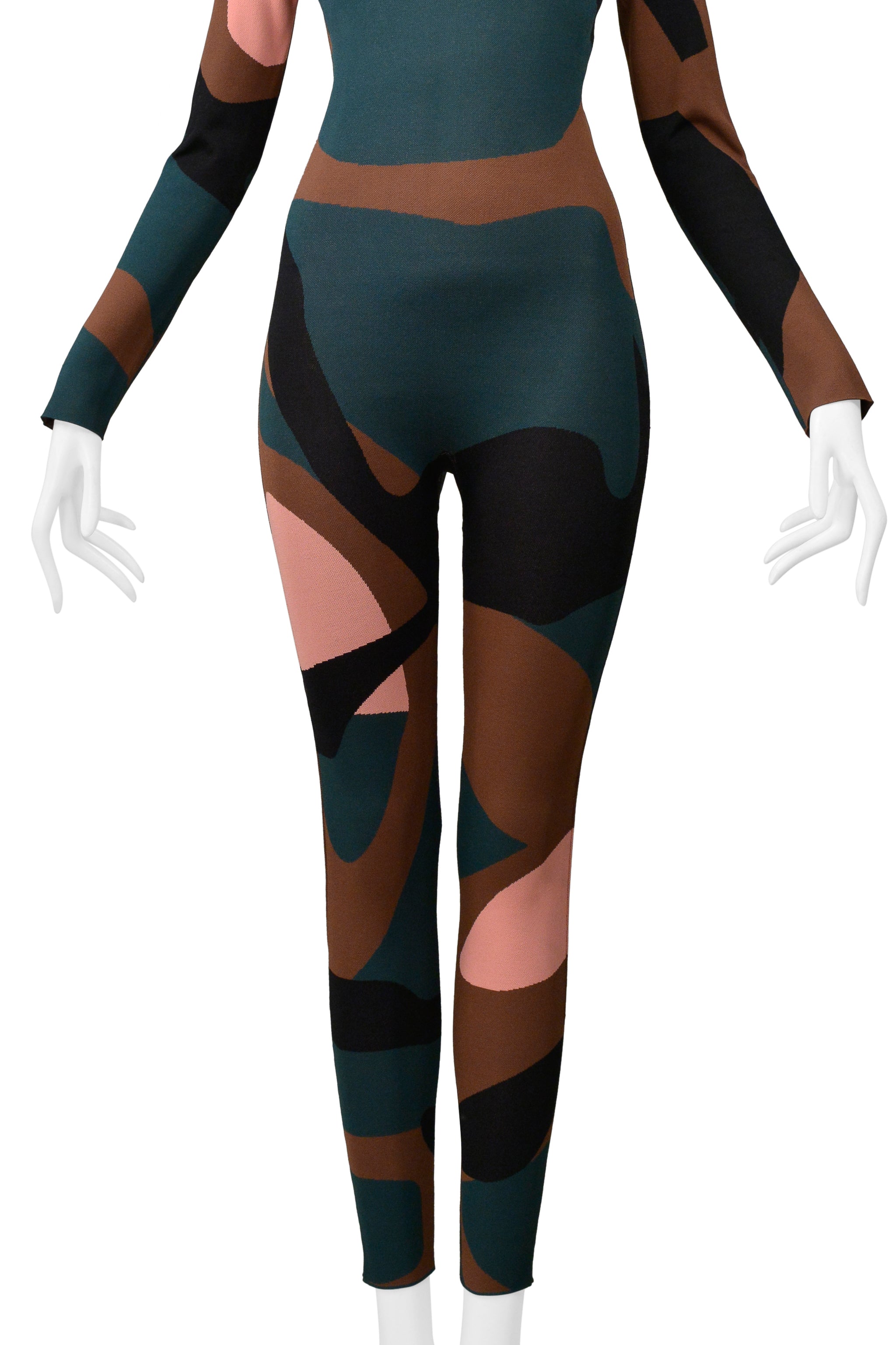 DIOR BY RAF SIMONS MULTICOLOR JUMPSUIT 2015