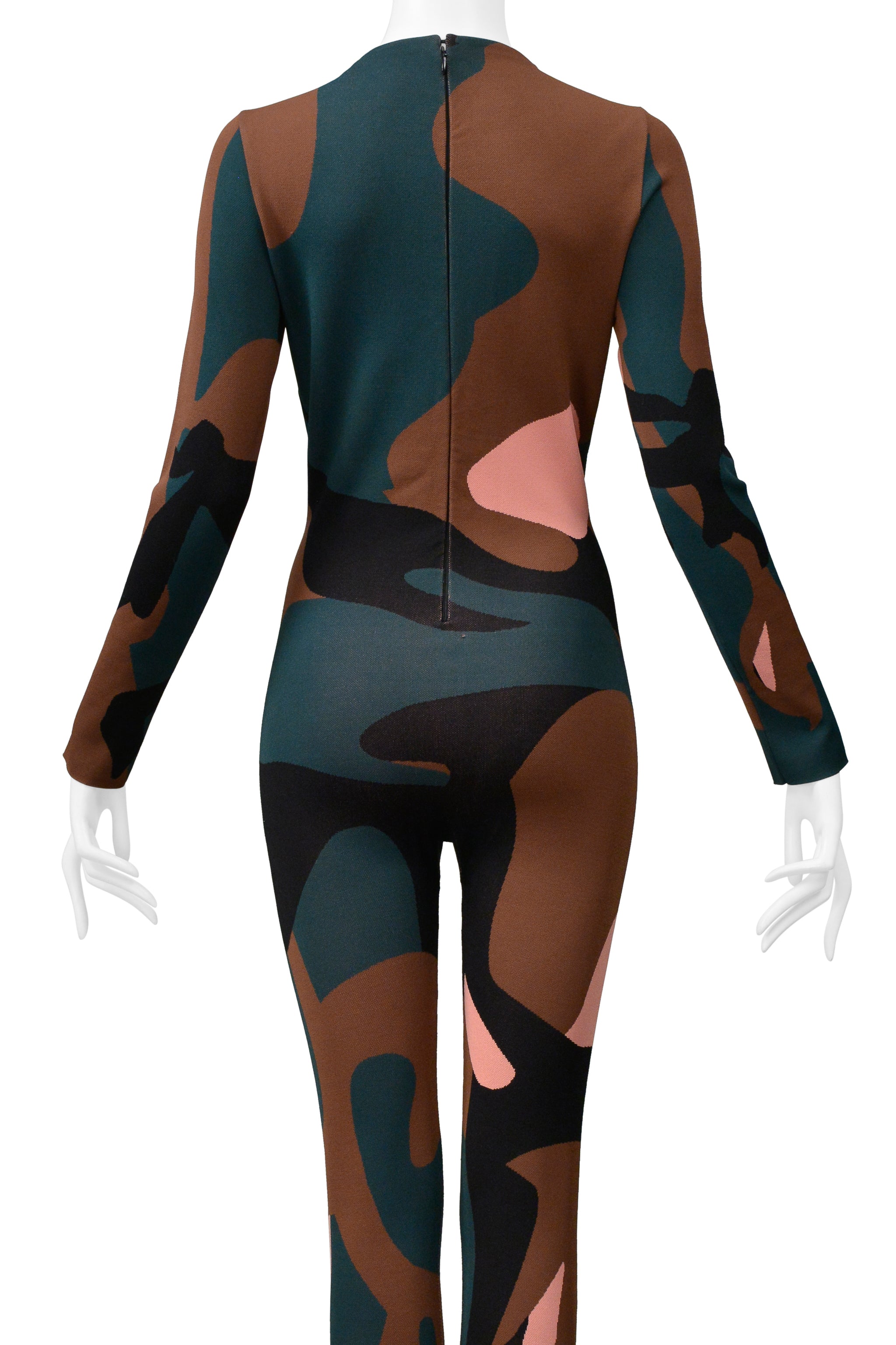 DIOR BY RAF SIMONS MULTICOLOR JUMPSUIT 2015