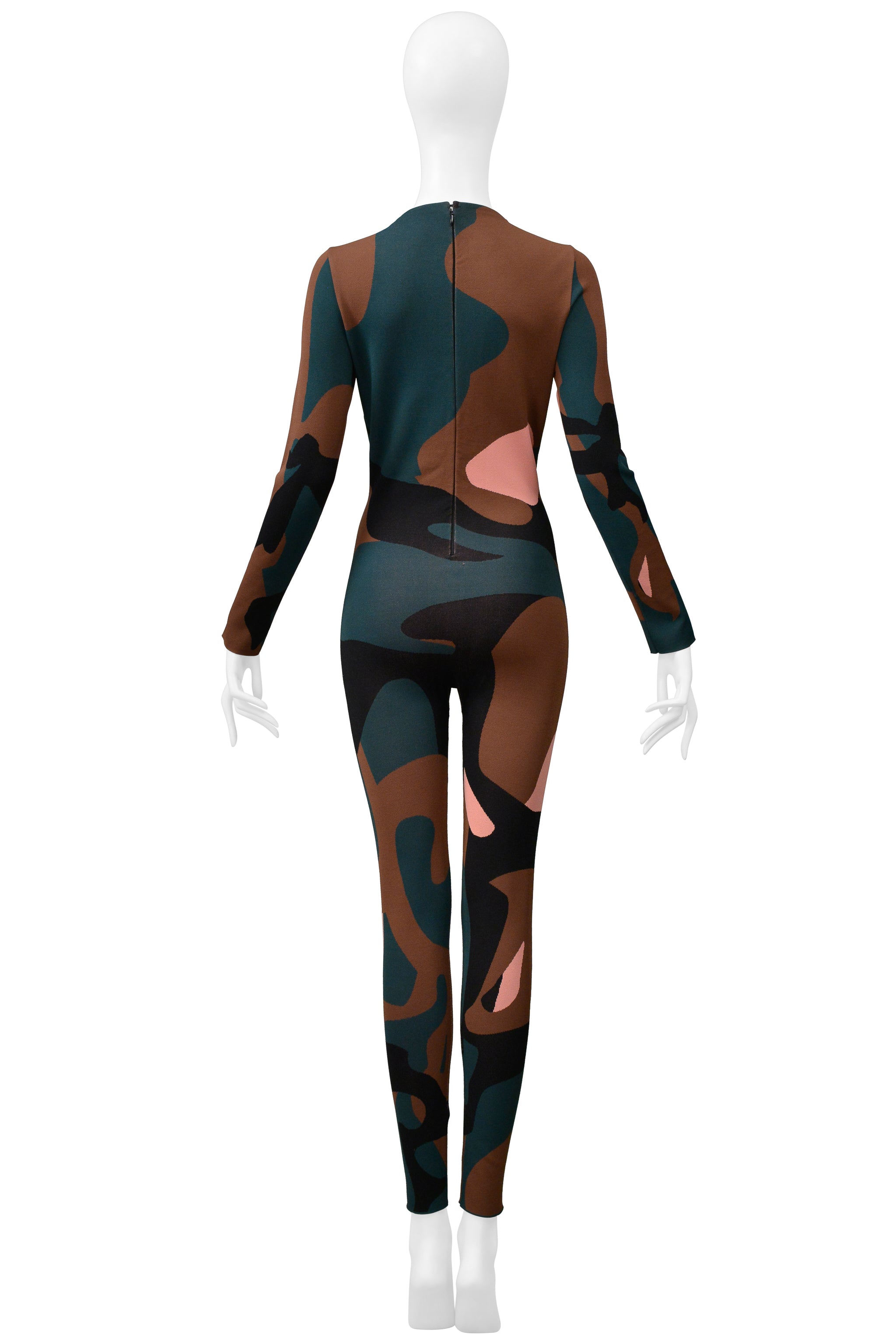 DIOR BY RAF SIMONS MULTICOLOR JUMPSUIT 2015