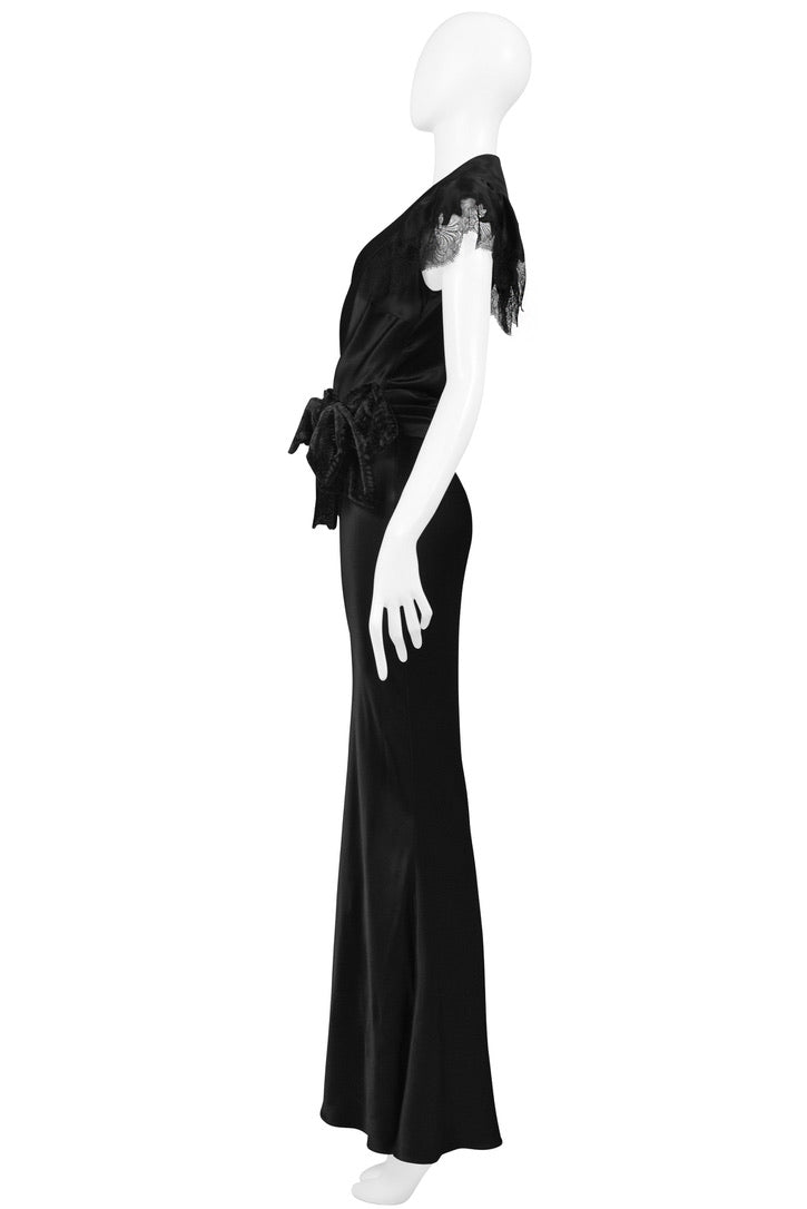 CHRISTIAN DIOR BY JOHN GALLIANO ICONIC DEVIL WEARS PRADA EVENING GOWN 2005