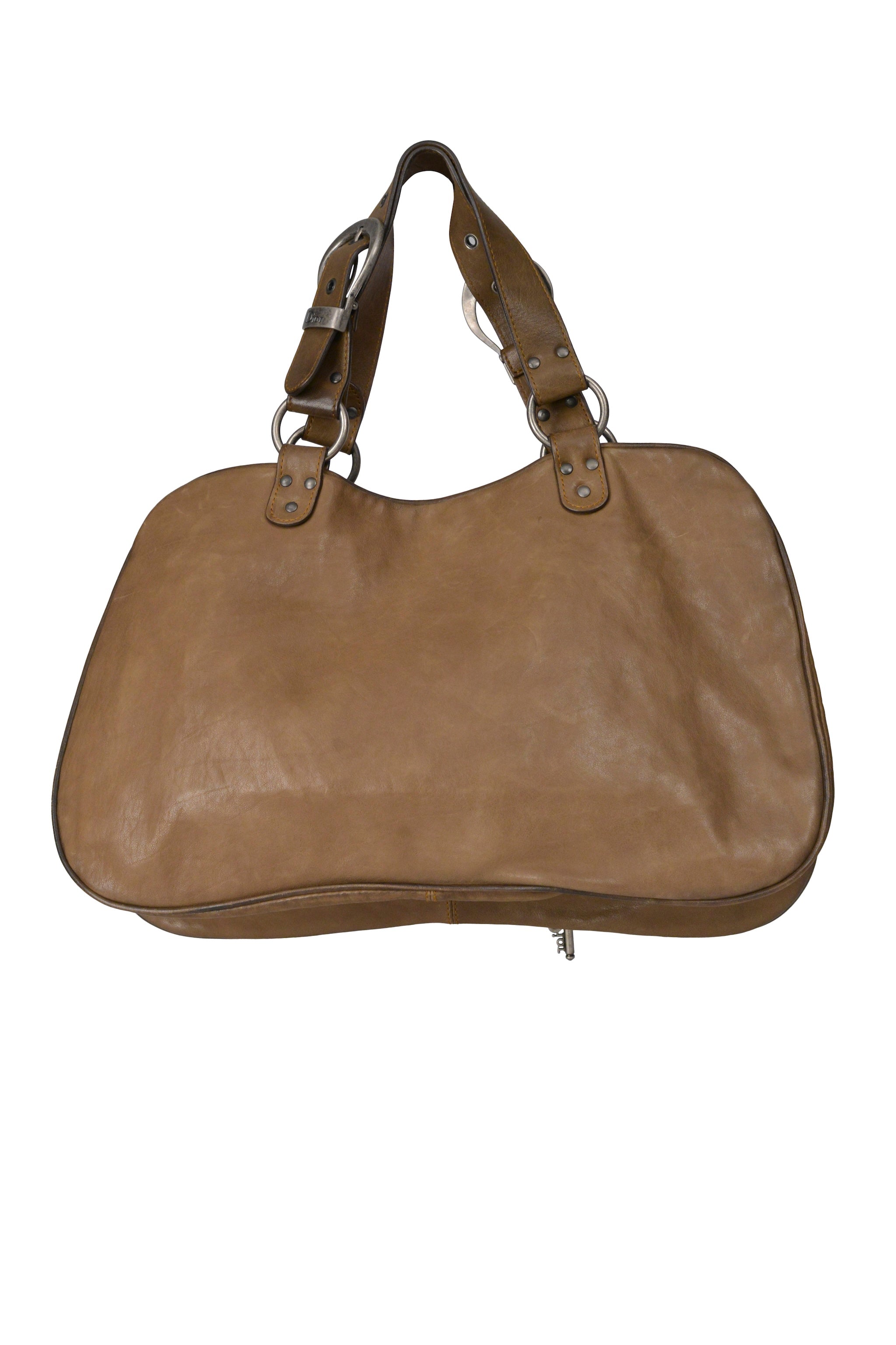 CHRISTIAN DIOR BY JOHN GALLIANO GAUCHO LEATHER BAG 2006