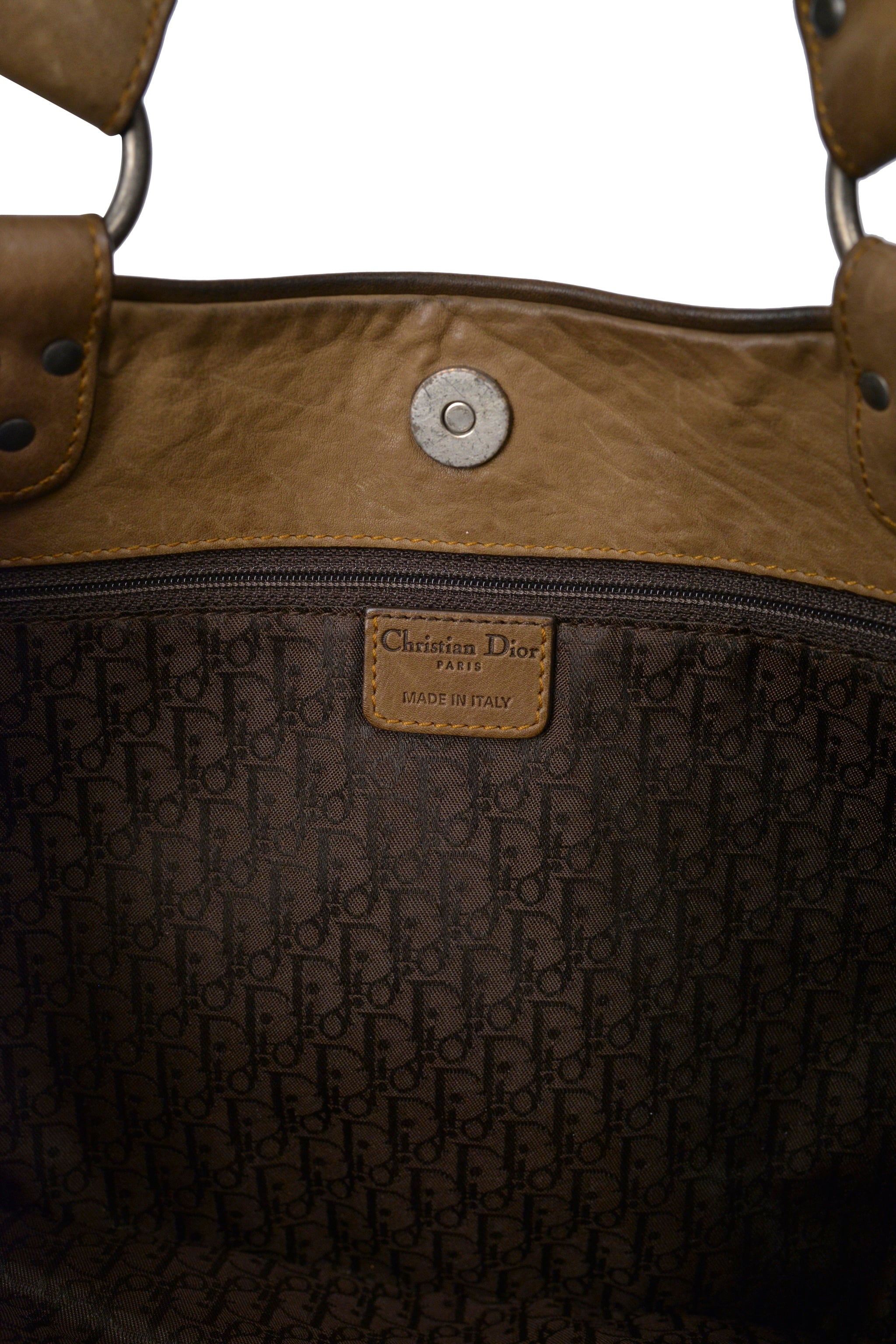 CHRISTIAN DIOR BY JOHN GALLIANO GAUCHO LEATHER BAG 2006