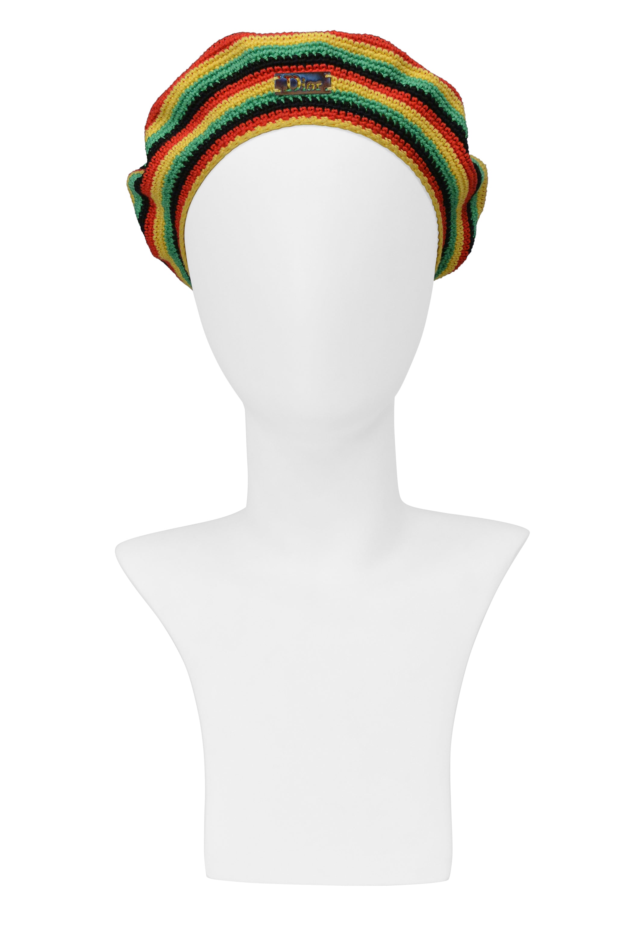 DIOR BY JOHN GALLIANO REGGAE BEANIE BERET 2004