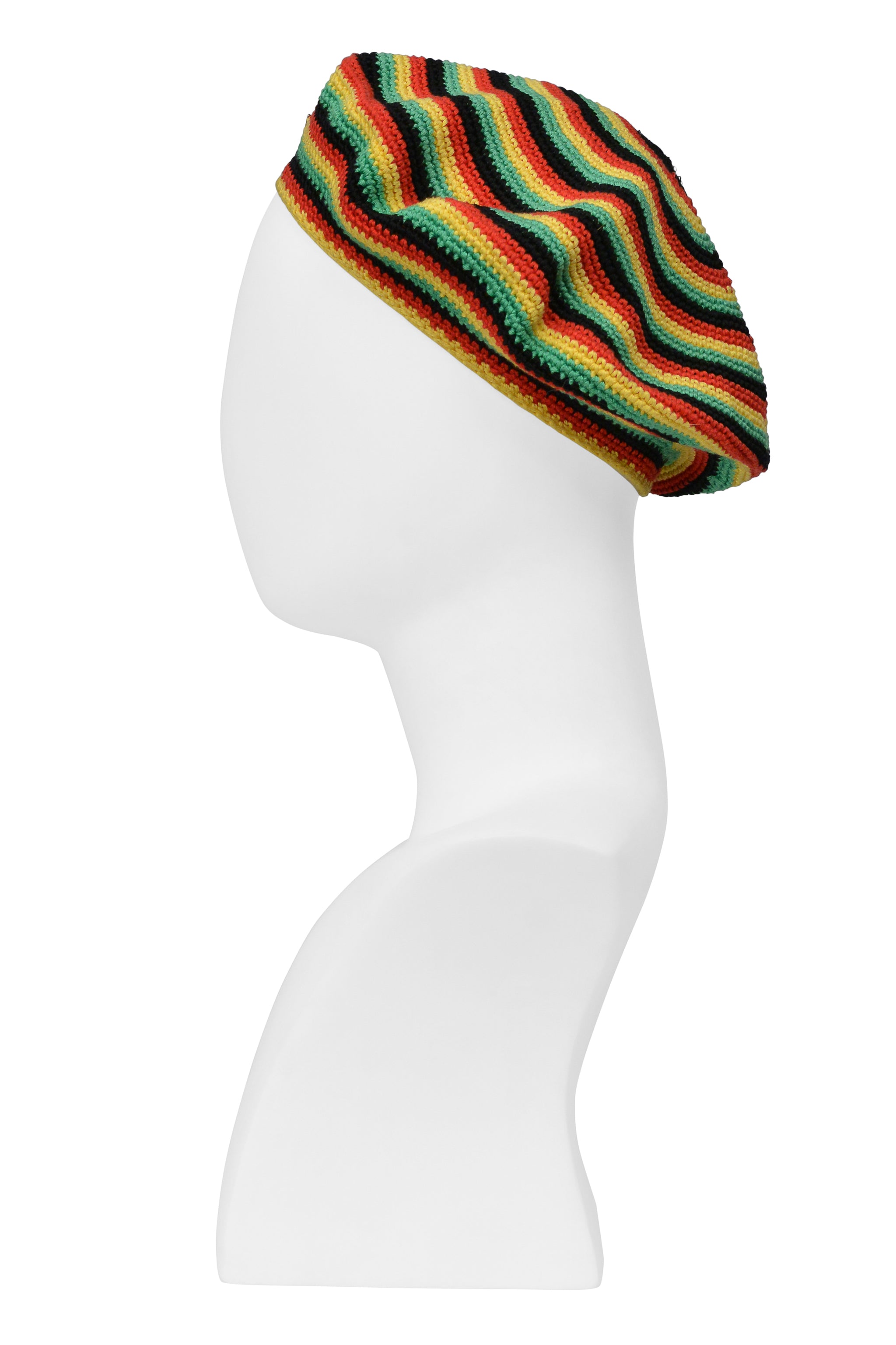 DIOR BY JOHN GALLIANO REGGAE BEANIE BERET 2004