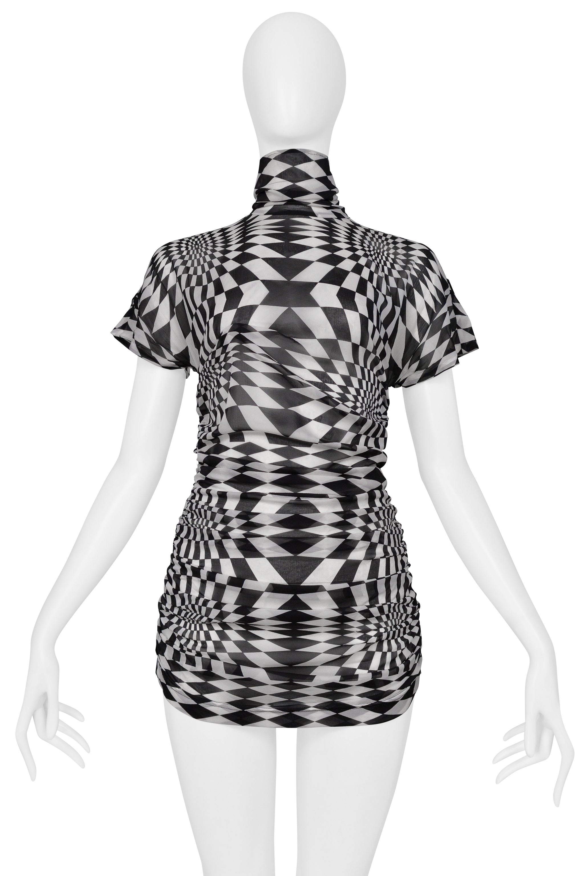 DOLCE & GABBANA BLACK & WHITE OPTICAL SHOCK TOP 2003