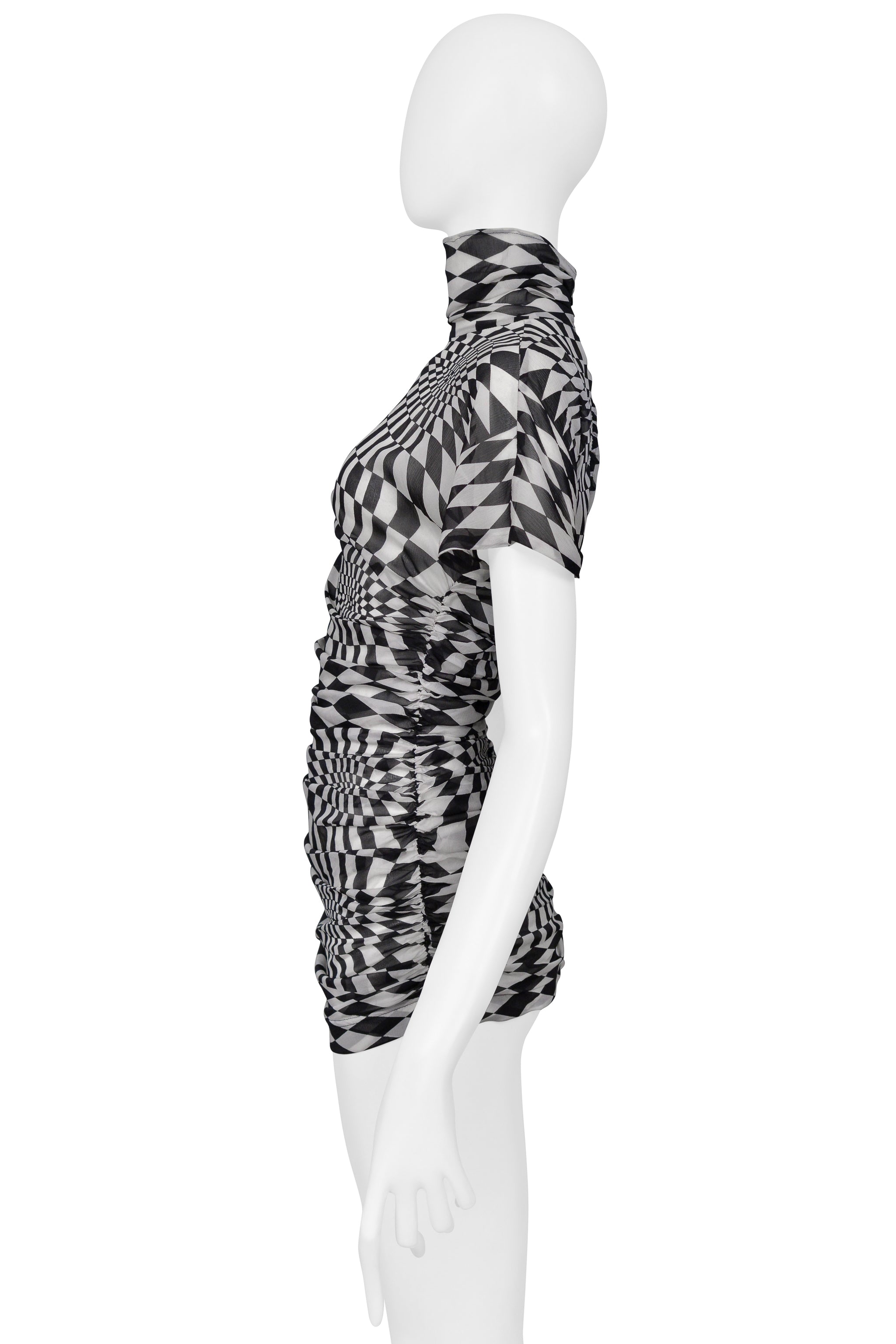 DOLCE & GABBANA BLACK & WHITE OPTICAL SHOCK TOP 2003