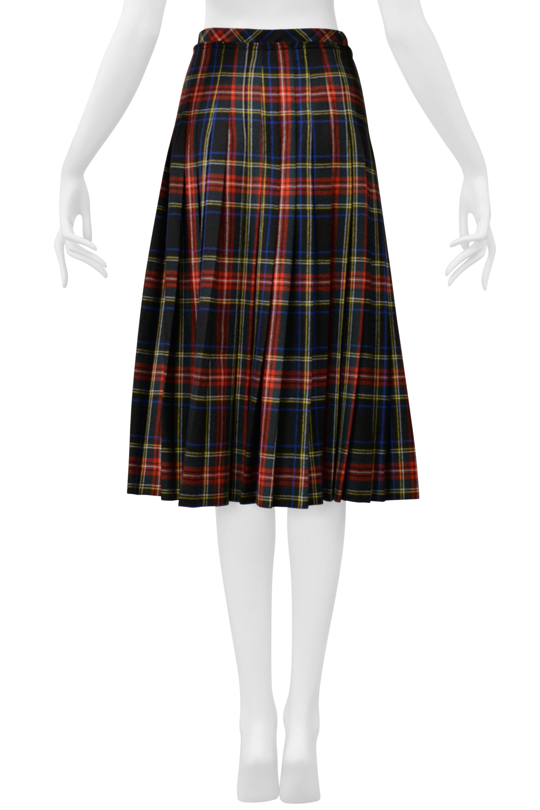 DOLCE & GABBANA D&G TARTAN PLAID JACKET & SKIRT ENSEMBLE 2008
