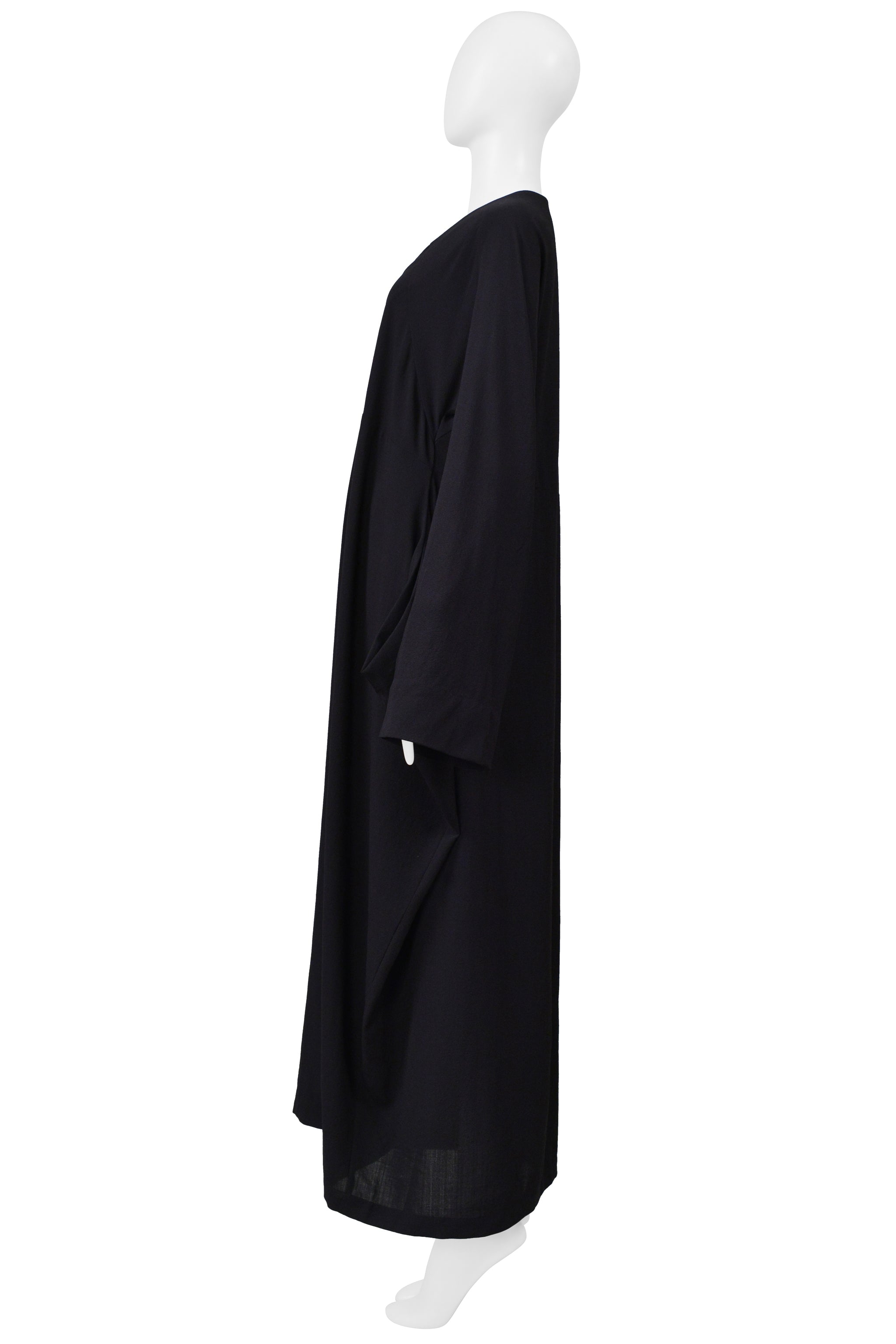 HOVMAN DARK NAVY BLUE LONG CONCEPT DRESS 2000