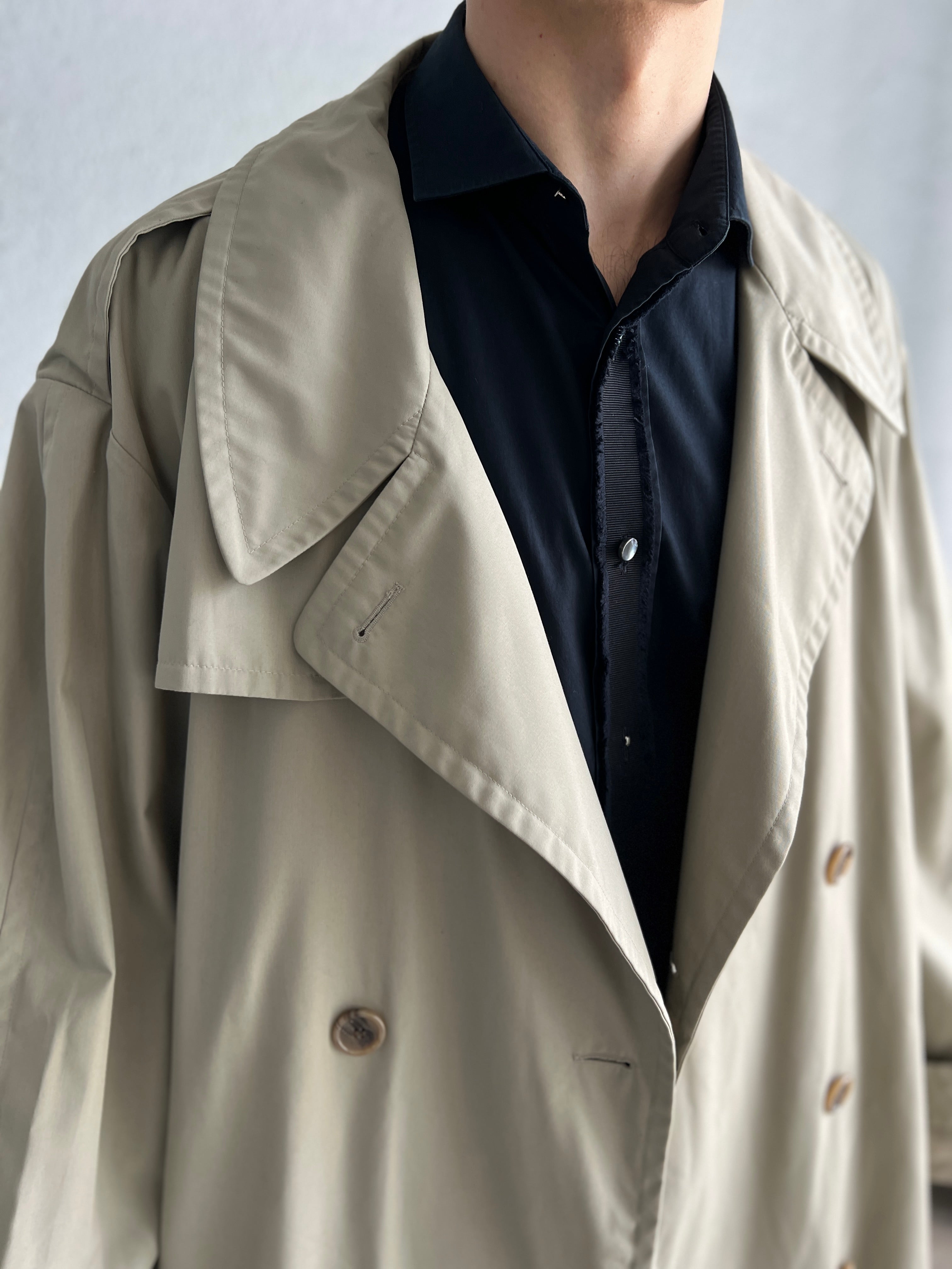 MAISON MARTIN MARGIELA ICONIC OVERSIZED TRENCH COAT 2000