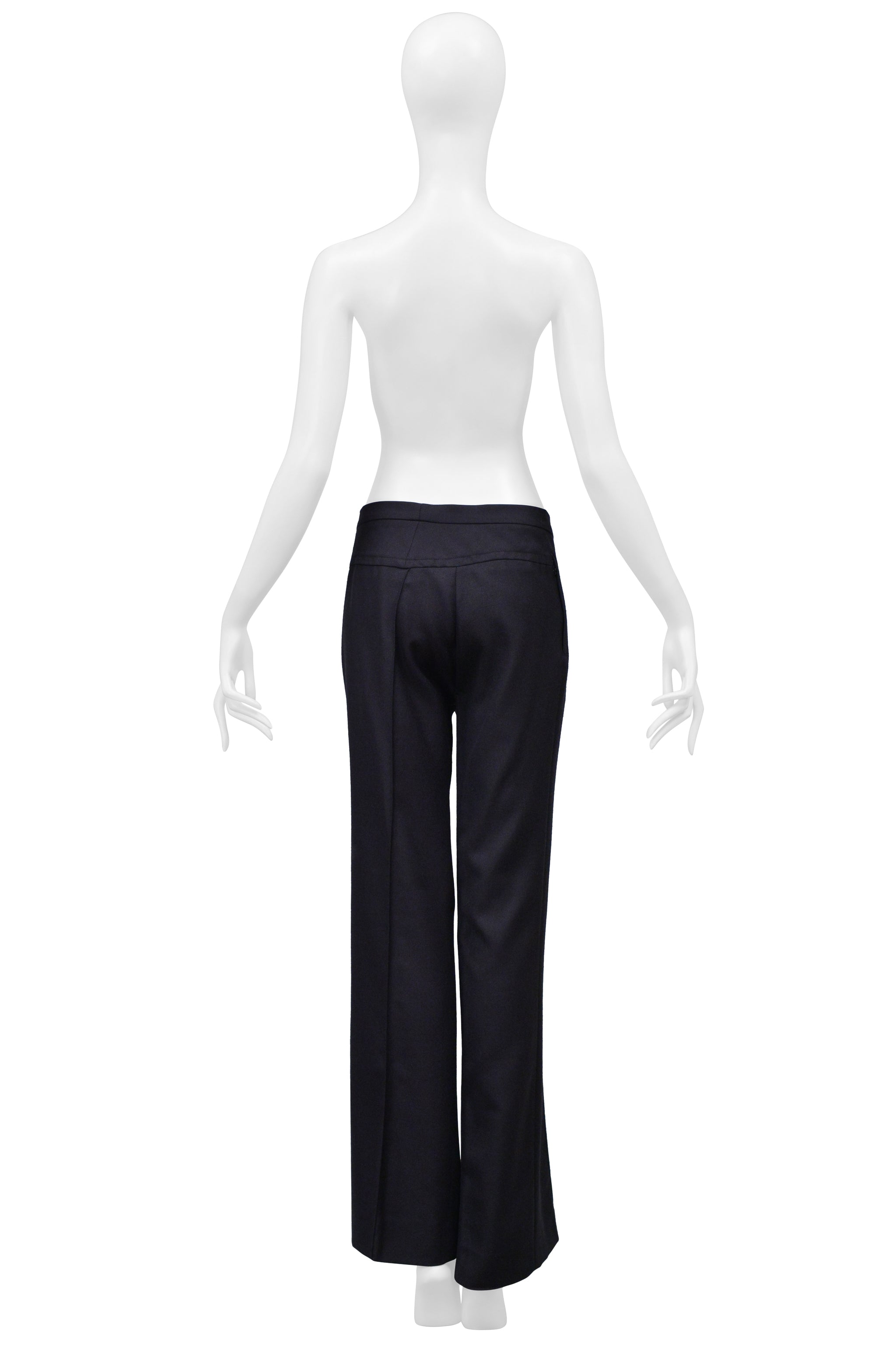 MAISON MARTIN MARGIELA BLUE OVERSIZED PANT SUIT 2000-01