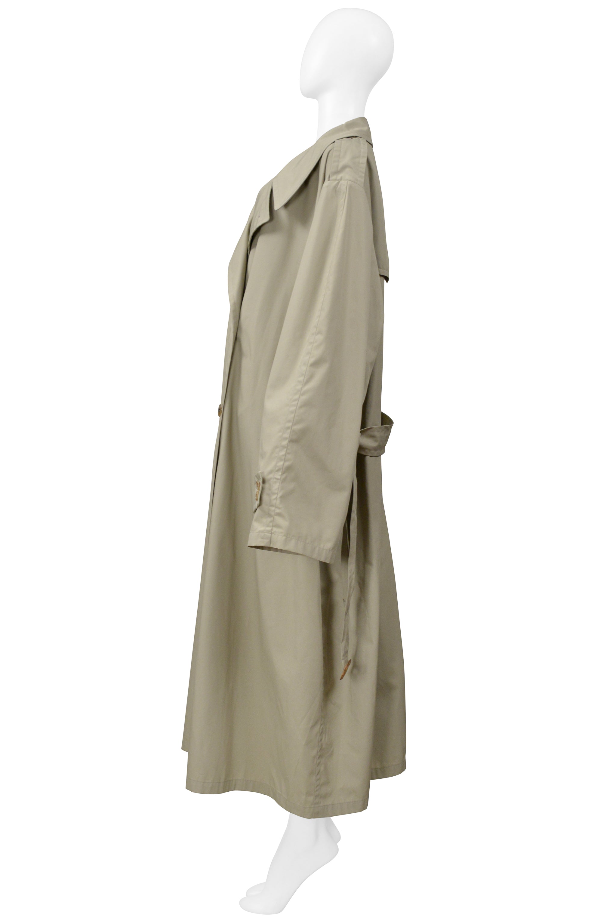 MAISON MARTIN MARGIELA ICONIC OVERSIZED TRENCH COAT 2000