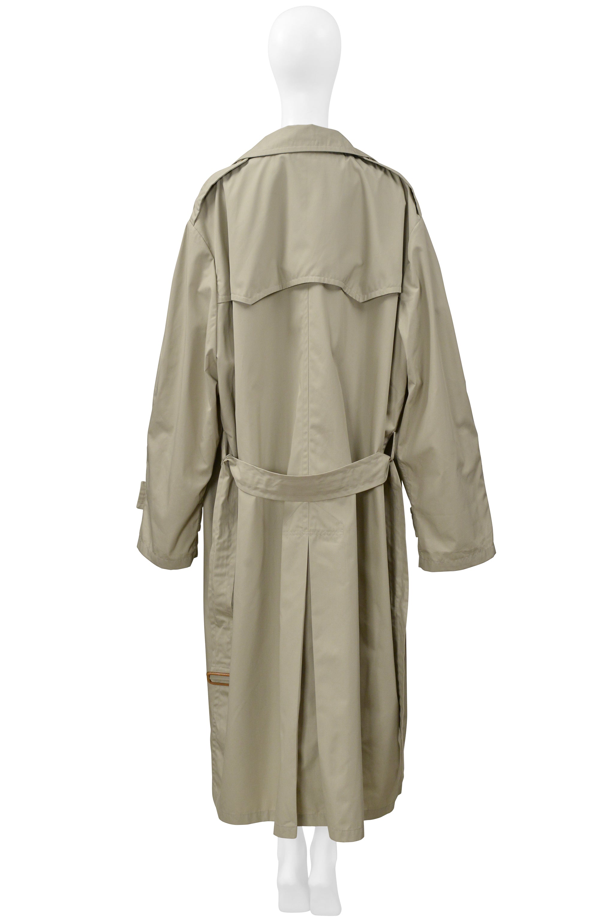 MAISON MARTIN MARGIELA ICONIC OVERSIZED TRENCH COAT 2000