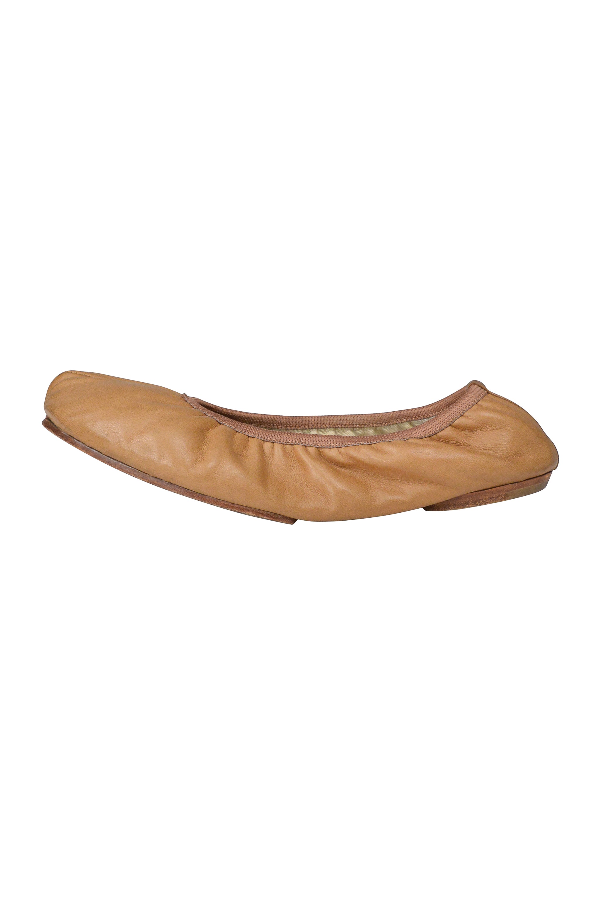 MAISON MARTIN MARGIELA BROWN TABI BALLET FLATS 2005