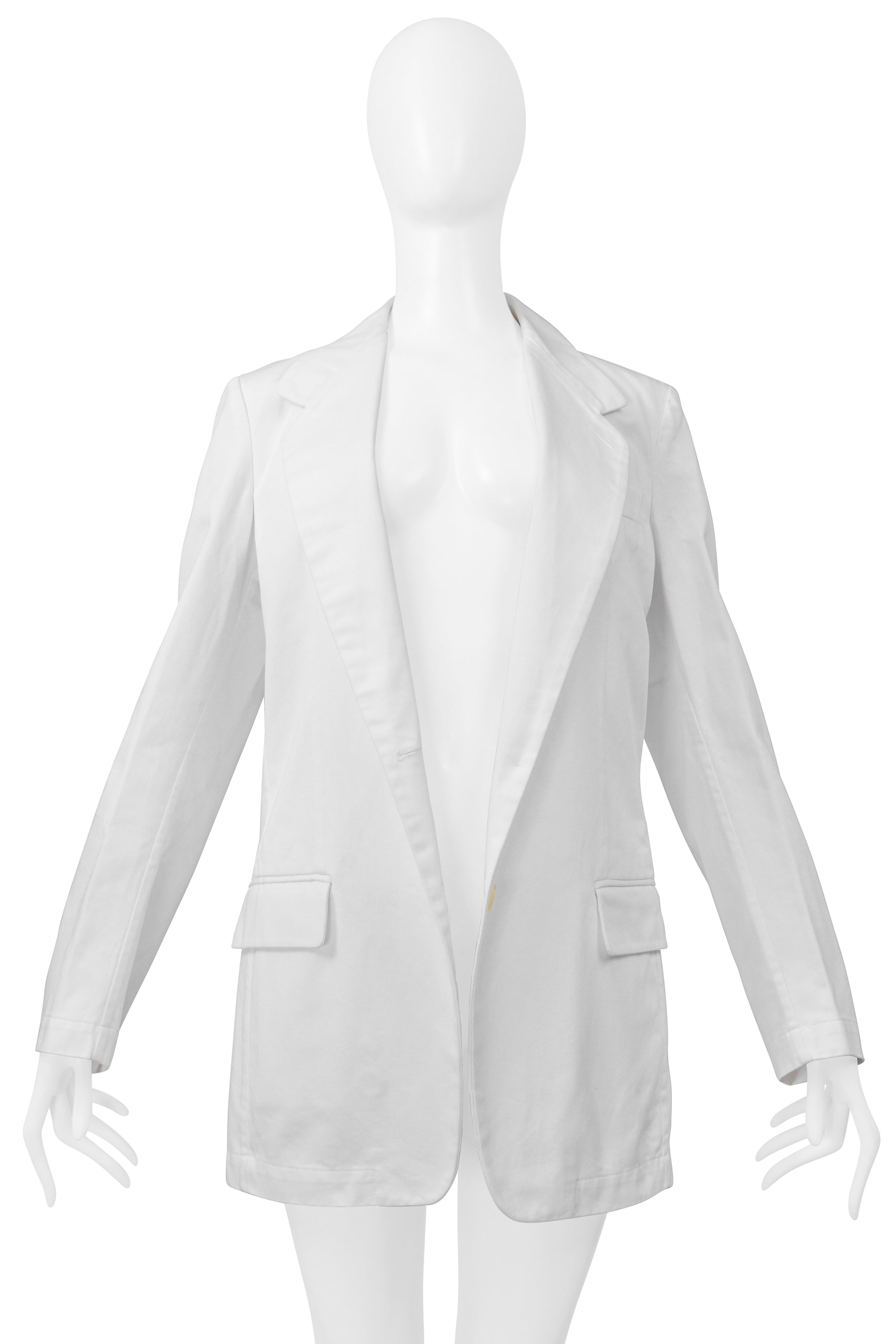 MAISON MARTIN MARGIELA WHITE STEREOTYPE JACKET 2000
