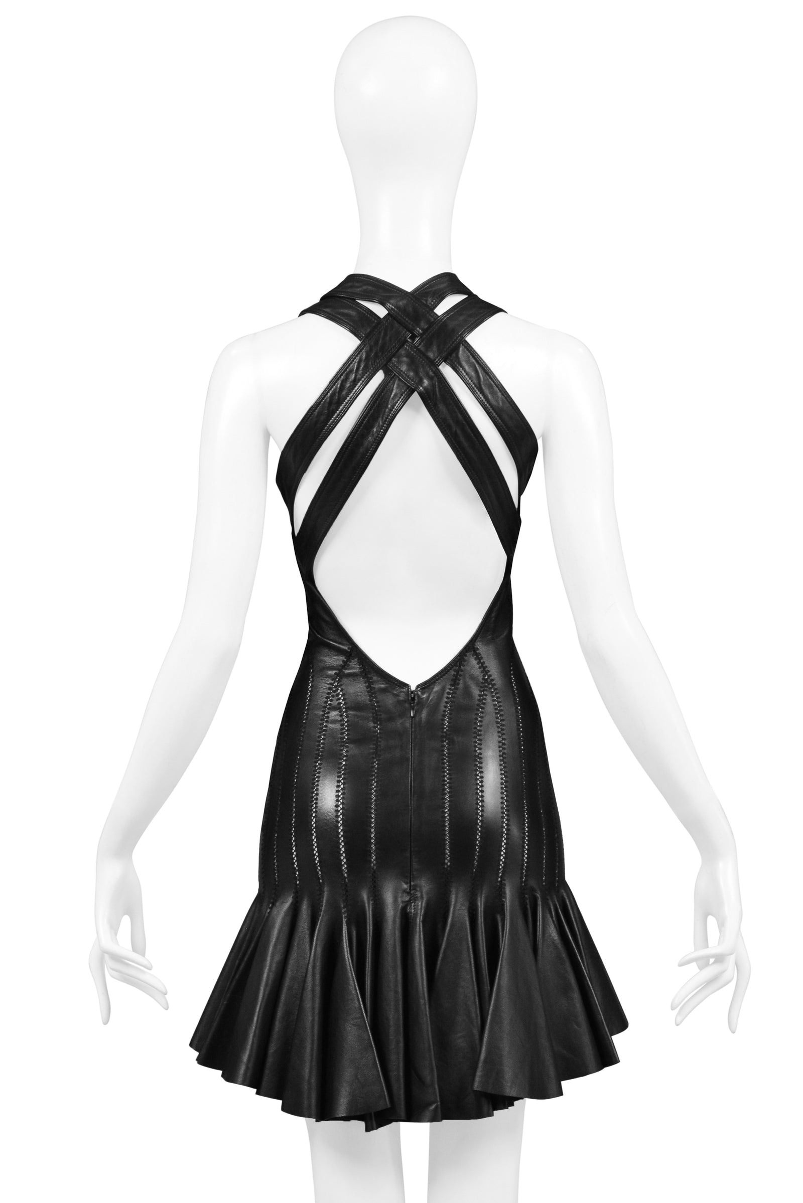 MCQUEEN2004BLACKLEATHERSTRAPDR