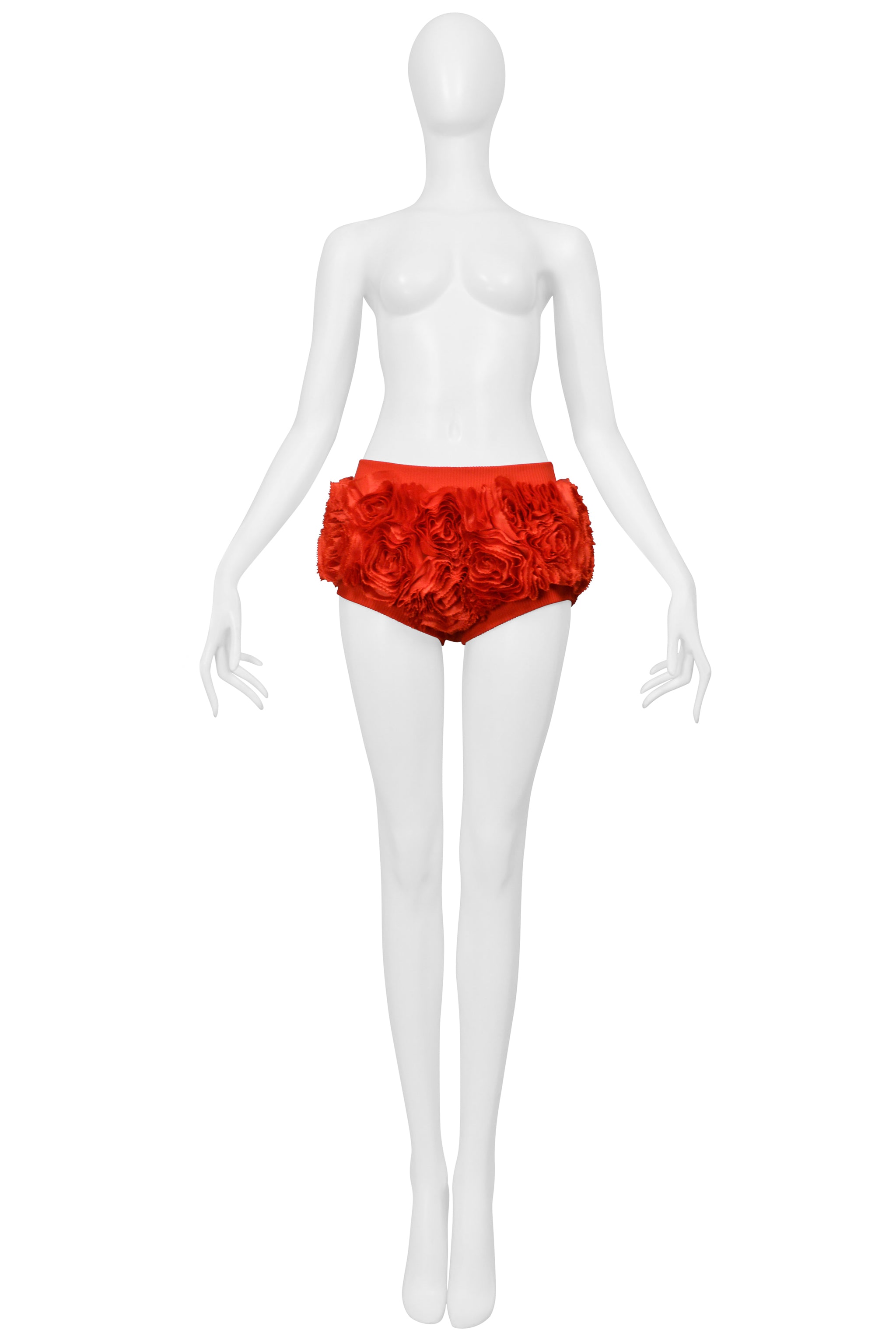 RED ROSE RUFFLE BLOOMERS